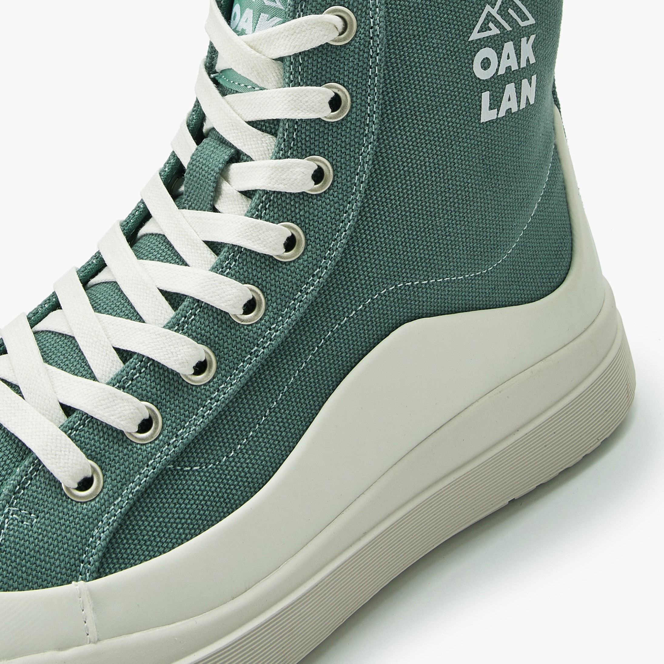 حذاء سنيكرز كانفاس  برباط للرجال من أوكلان باي شوإكسبرس-men-shoes-sneakers-image-4