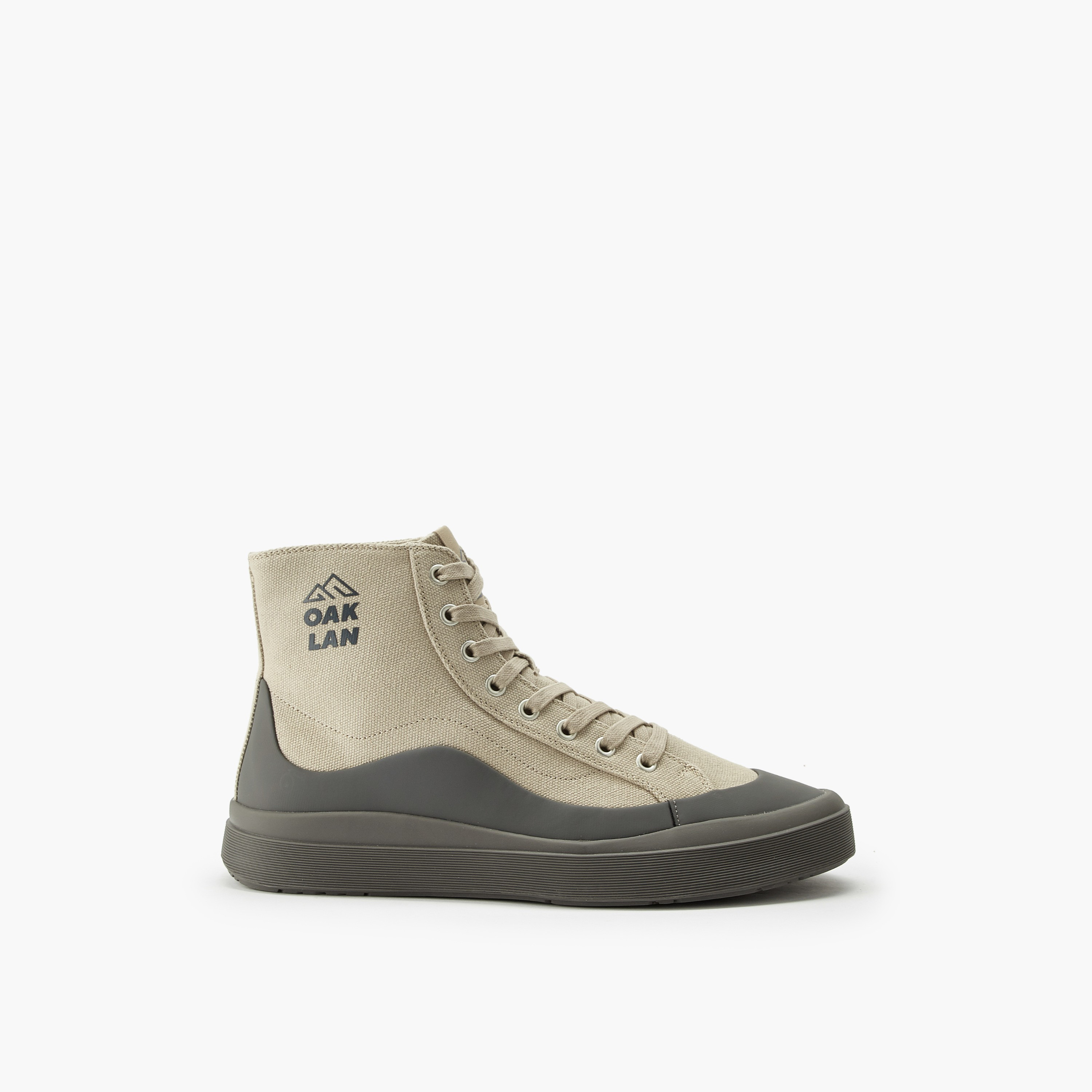 حذاء سنيكرز كانفاس  برباط للرجال من أوكلان باي شوإكسبرس-men-shoes-sneakers-image-3