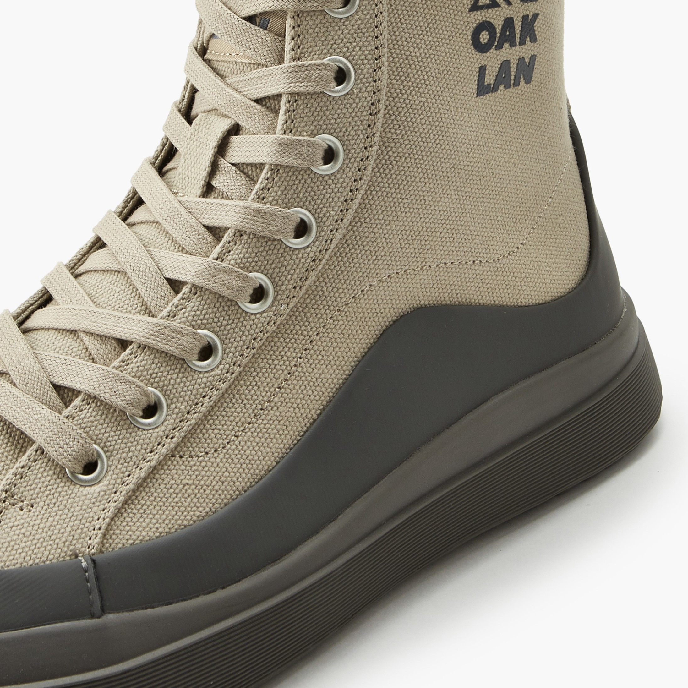 حذاء سنيكرز كانفاس  برباط للرجال من أوكلان باي شوإكسبرس-men-shoes-sneakers-image-4