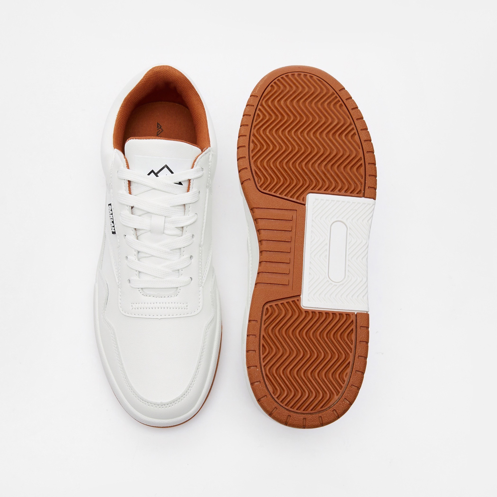 OAKLAN Lace-Up Low Ankle Sneakers with Stitch Detail-men-shoes-sneakers-image-5