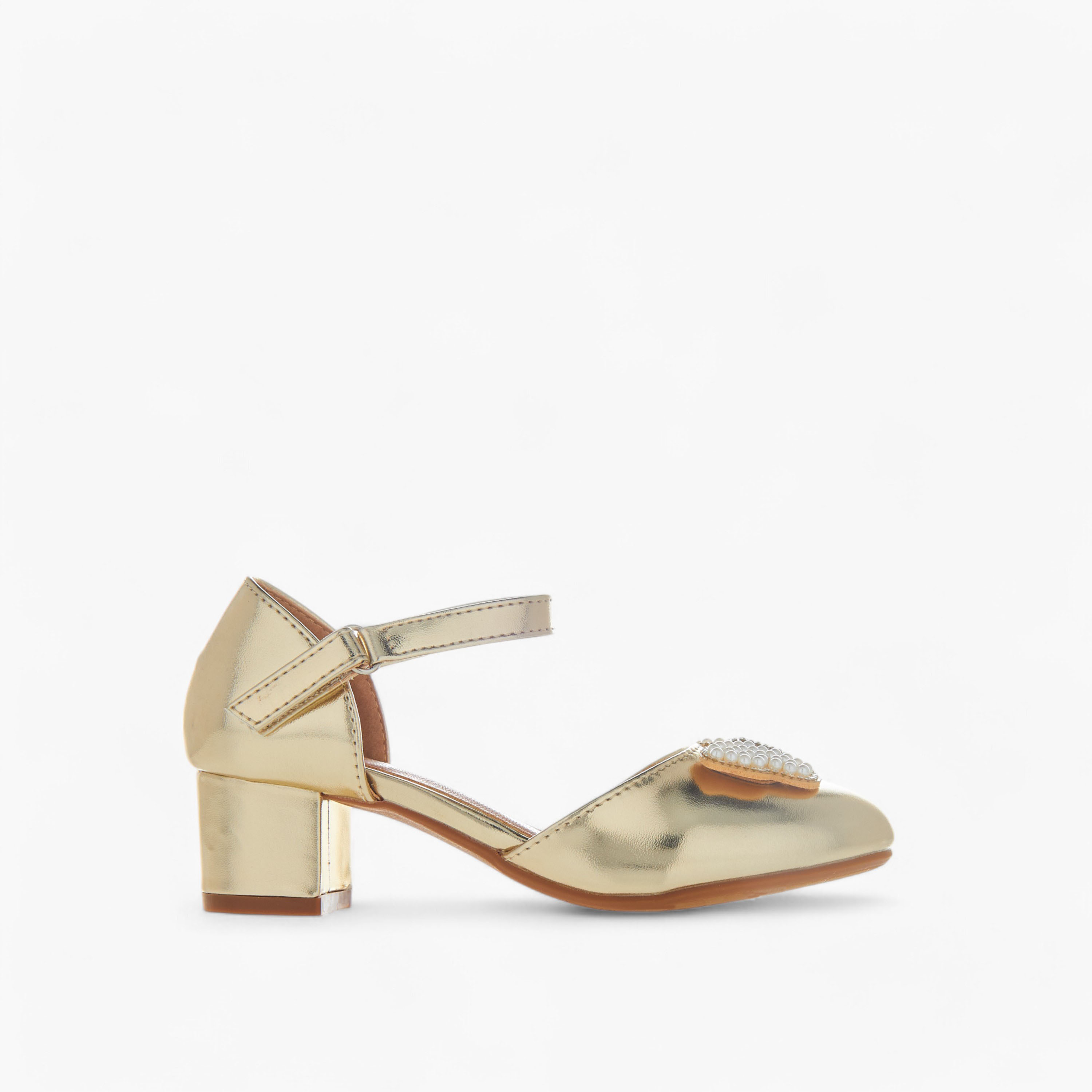 حذاء باليرينا بتزيينات فراشة وشريط إغلاق من فلورا بيلا-girls-shoes-sandals-image-3