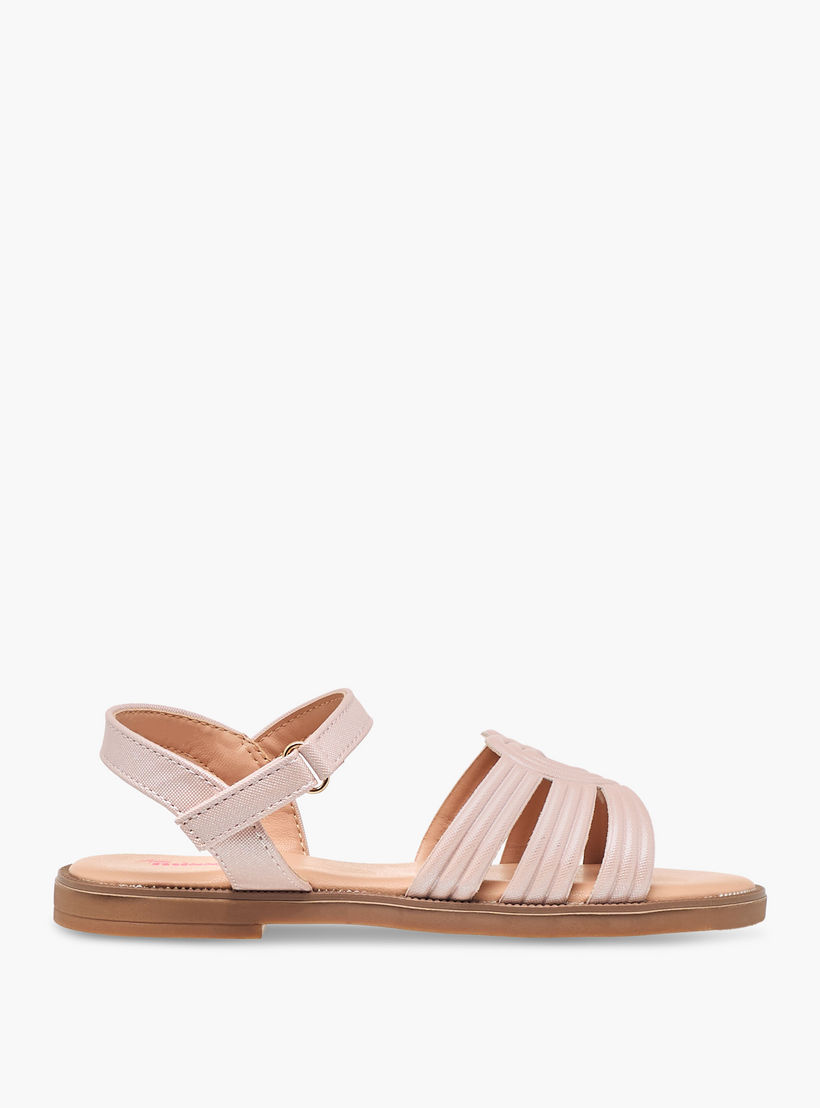 صندل بشريط إغلاق لاصق للبنات من ليتل ميسي-girls-shoes-sandals-image-2