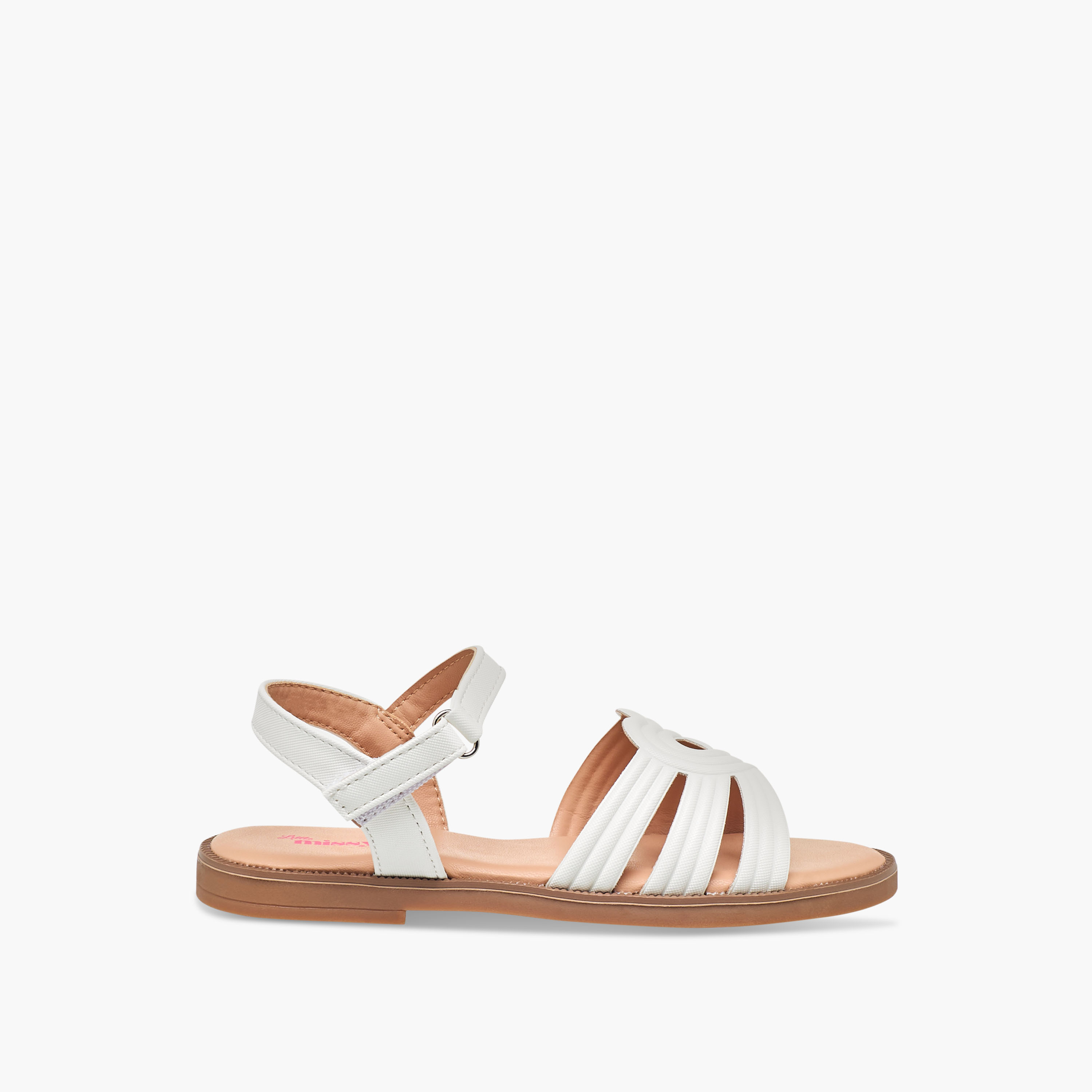 صندل بشريط إغلاق لاصق للبنات من ليتل ميسي-girls-shoes-sandals-image-2