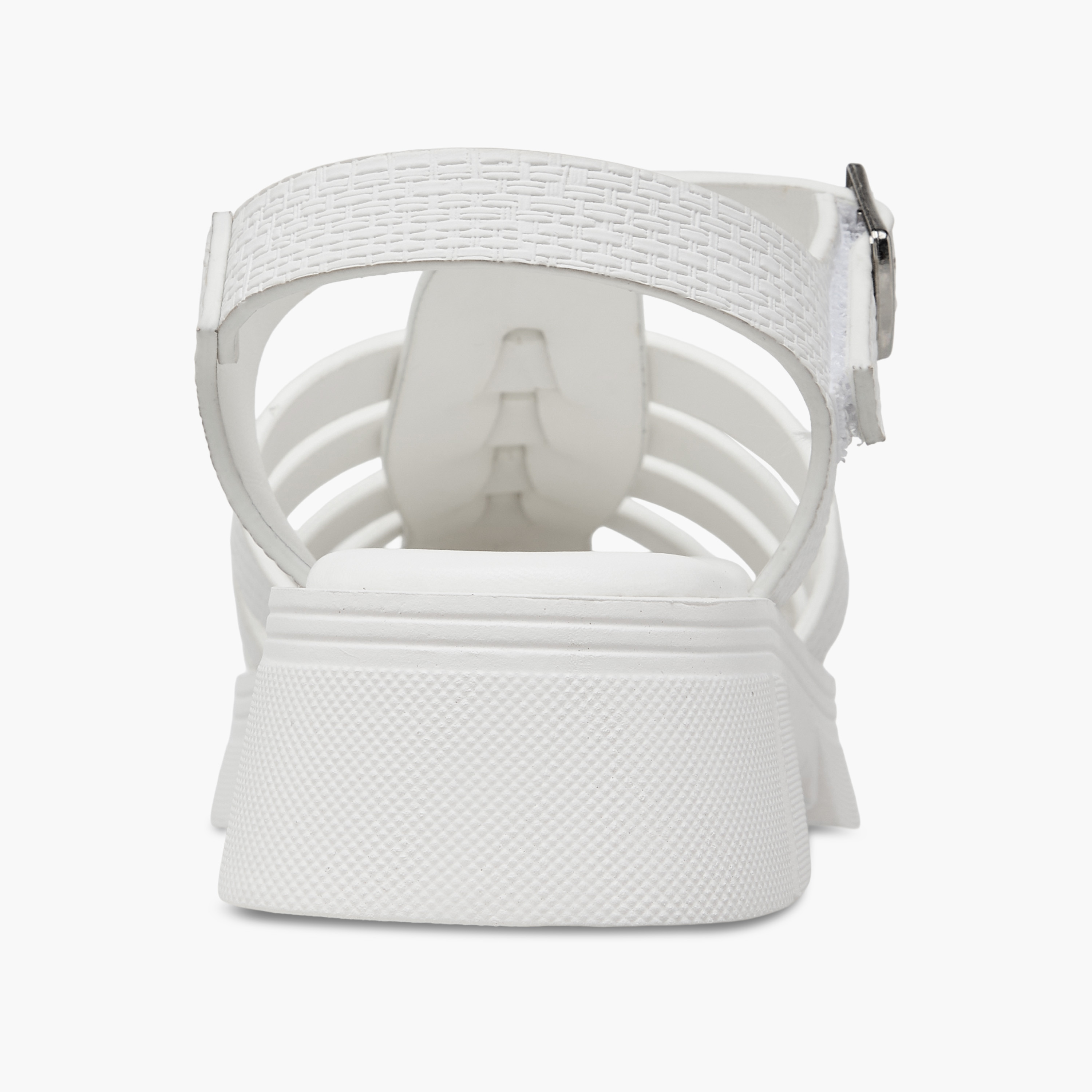 Little Missy Strappy Flatform Sandals with Hook and Loop Closure-girls-shoes-sandals-image-4