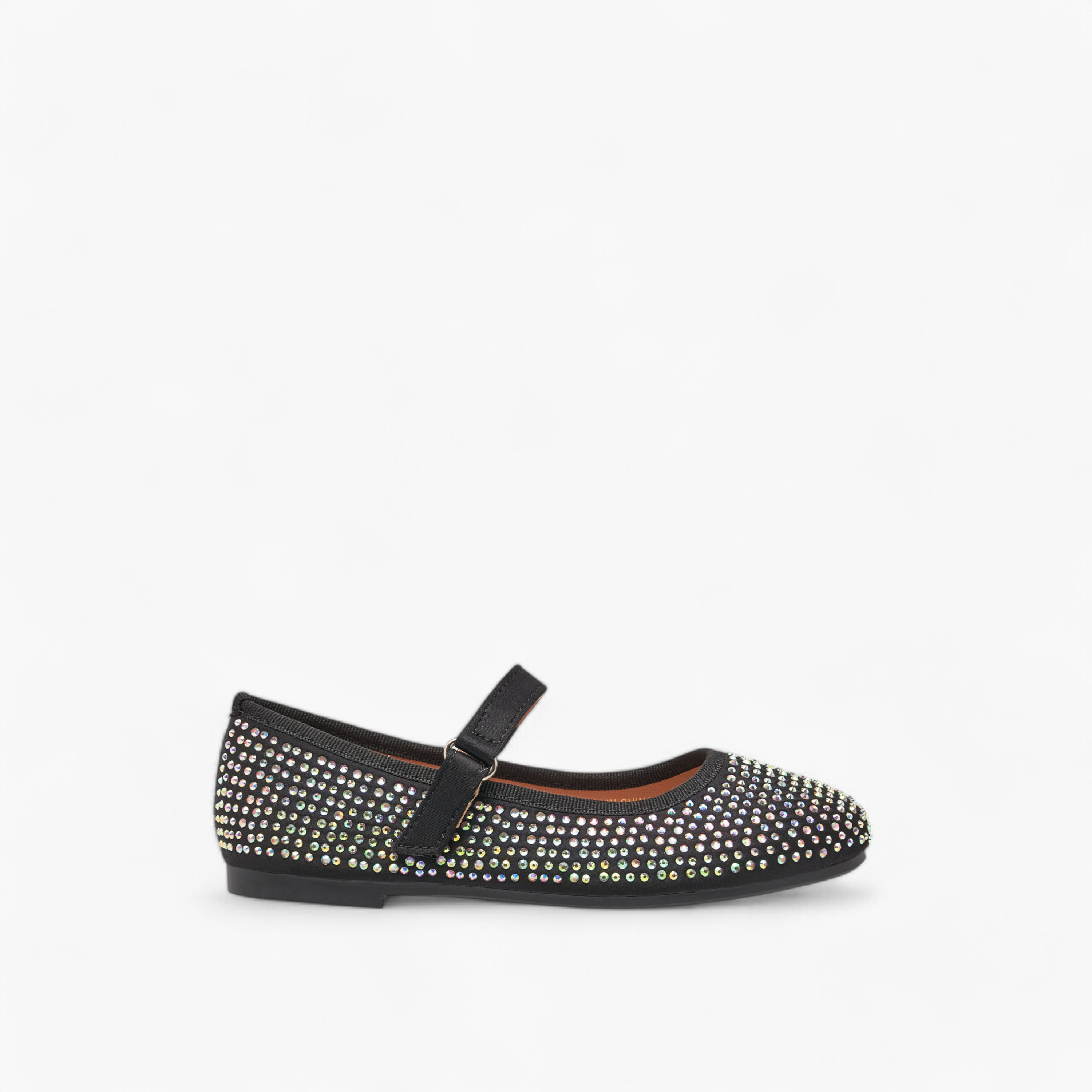حذاء باليرينا مزين بالأحجار بشريط إغلاق لاصق من فلورا بيلا-girls-shoes-ballerinas-image-3