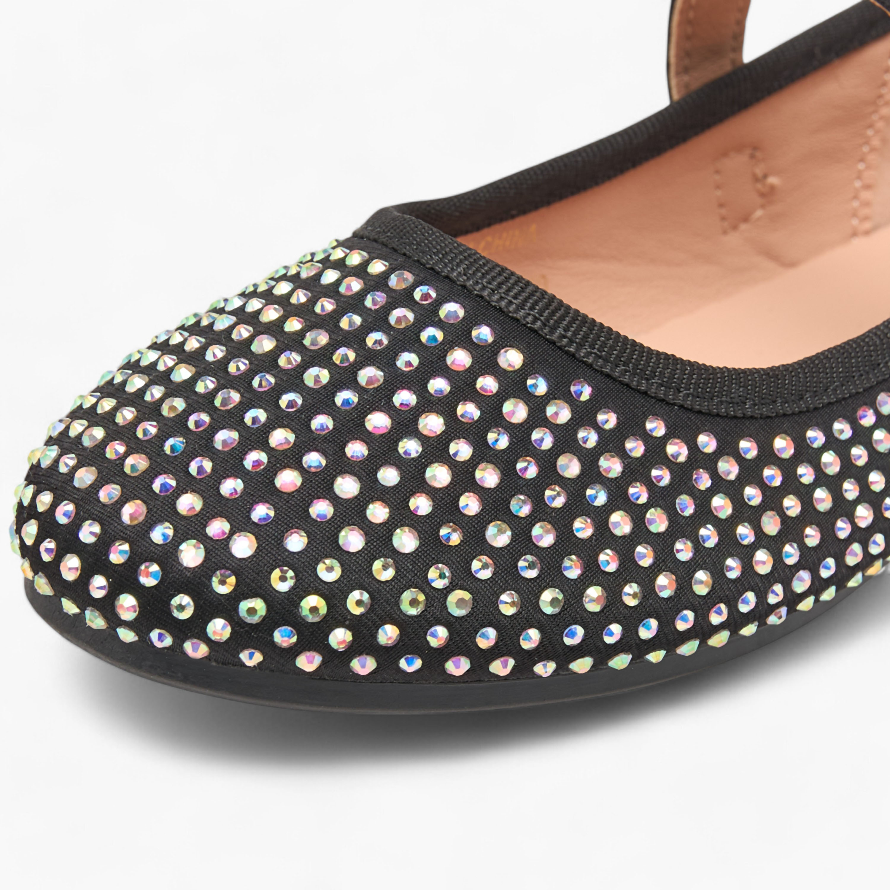 حذاء باليرينا مزين بالأحجار بشريط إغلاق لاصق من فلورا بيلا-girls-shoes-ballerinas-image-5