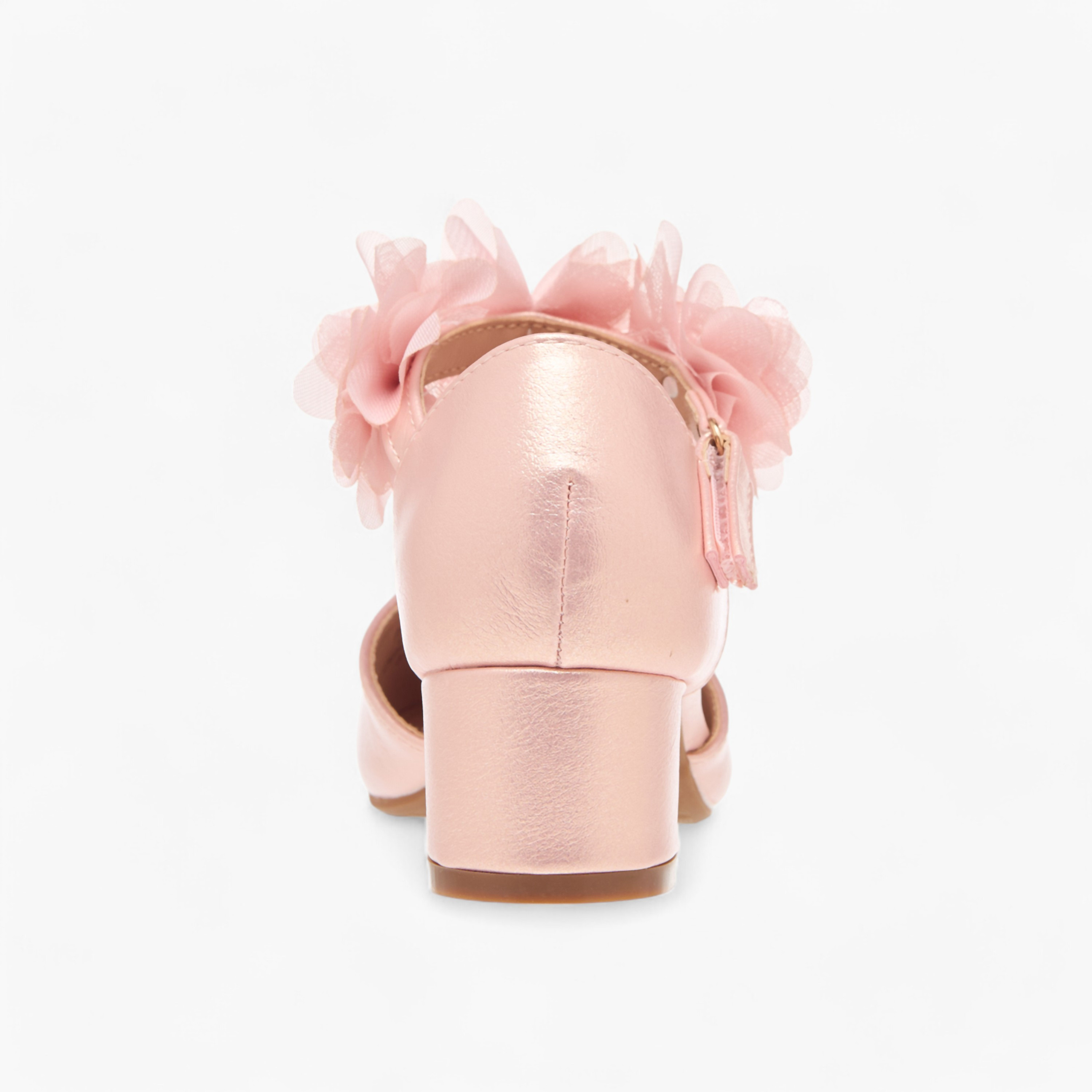Flora Bella Block Heel Ballerina with Hook and Loop Closure-girls-shoes-sandals-image-5