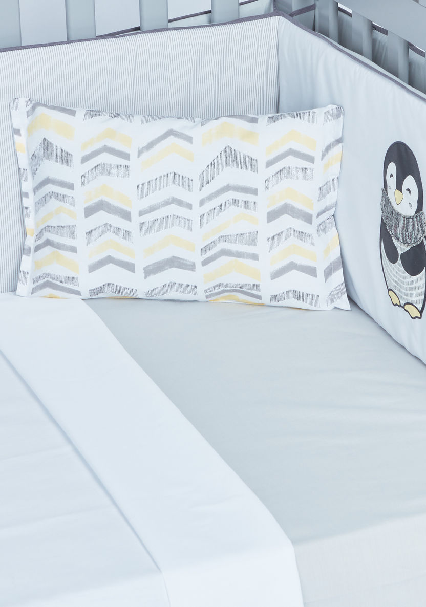 Juniors Penguin Printed 5-Piece Comforter Set-Baby Bedding-image-1