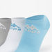 Kappa Logo Print Ankle Length Sports Socks - Set of 3-Boy%27s Socks-thumbnail-1