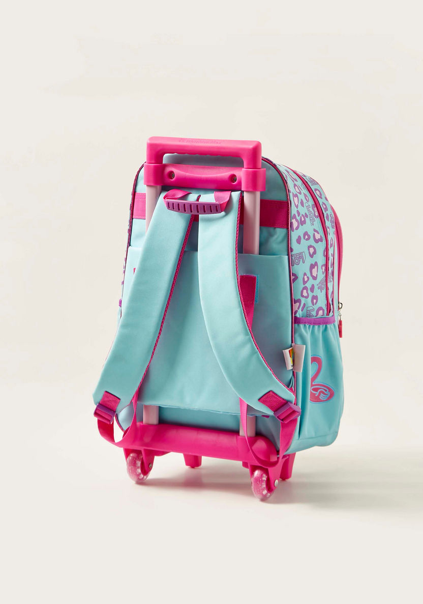 LOL Surprise! Print Trolley Backpack with Zip Closure - 18 inches-Trolleys-image-4