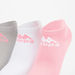 Kappa Logo Print Ankle Length Sports Socks - Set of 3-Girl%27s Socks & Tights-thumbnail-1