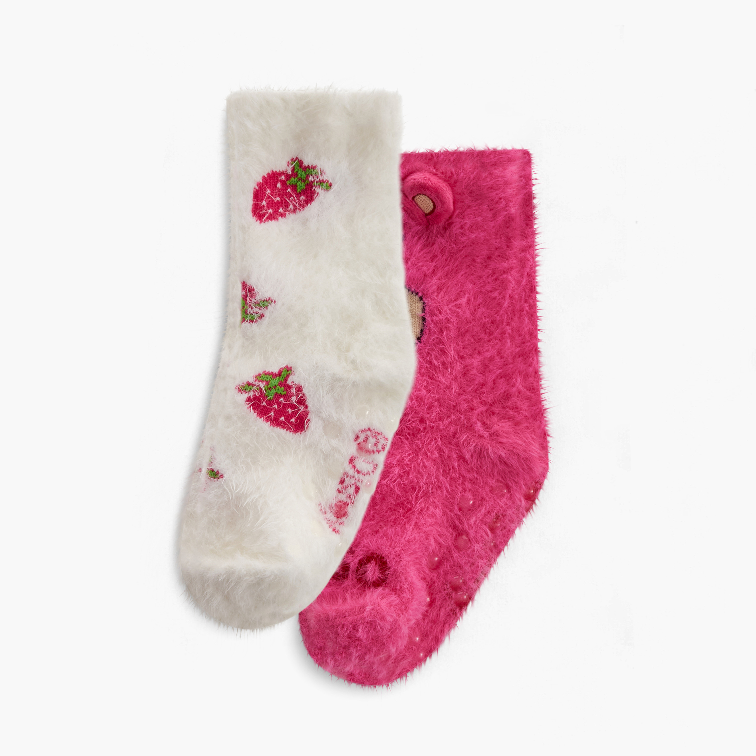 طقم من 2 - جوارب طول متوسط بزينة لوتسو للبنات من ديزني-girls-accessories-socks-image-1