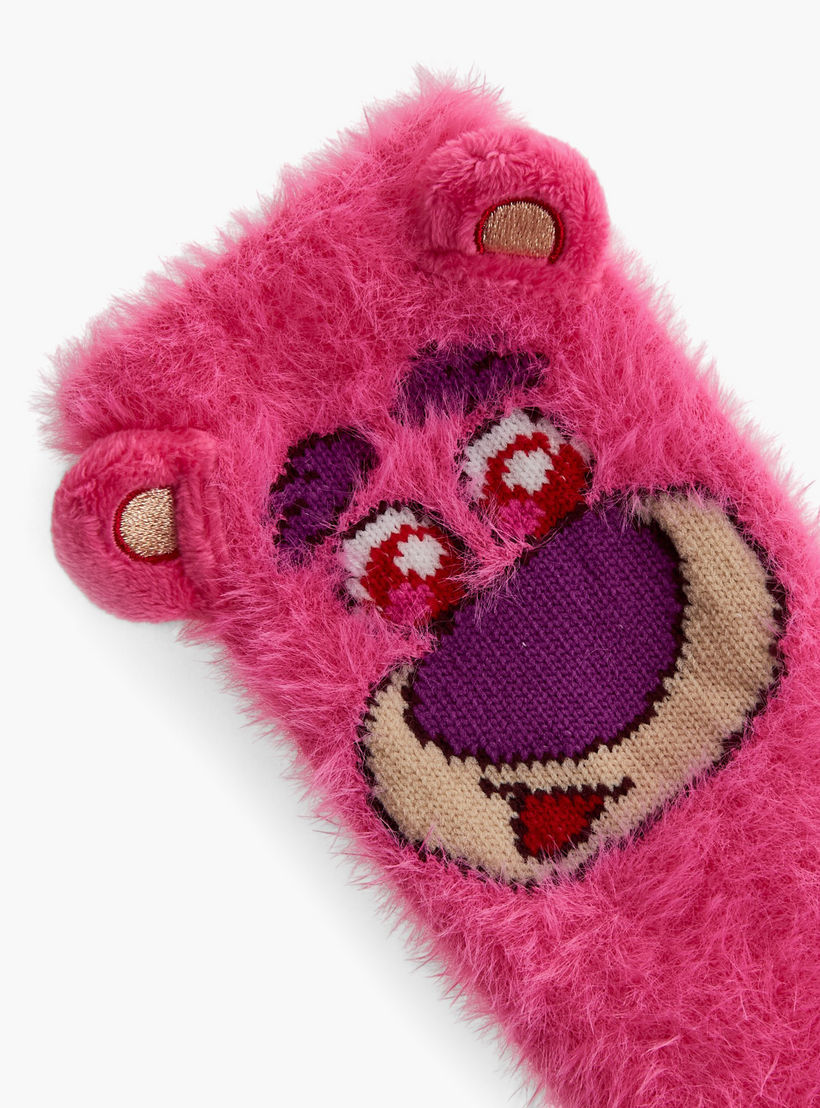 طقم من 2 - جوارب طول متوسط بزينة لوتسو للبنات من ديزني-girls-accessories-socks-image-2