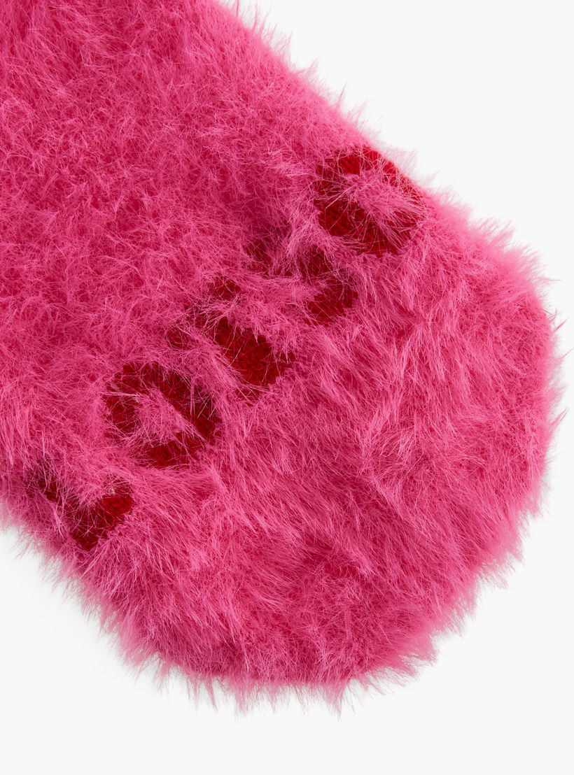 طقم من 2 - جوارب طول متوسط بزينة لوتسو للبنات من ديزني-girls-accessories-socks-image-3