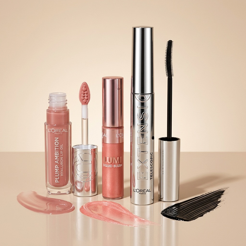 L'Oreal Paris Long Lash + Plumped Lip-beautyandpersonalcare-makeup-face-blushes-image-1