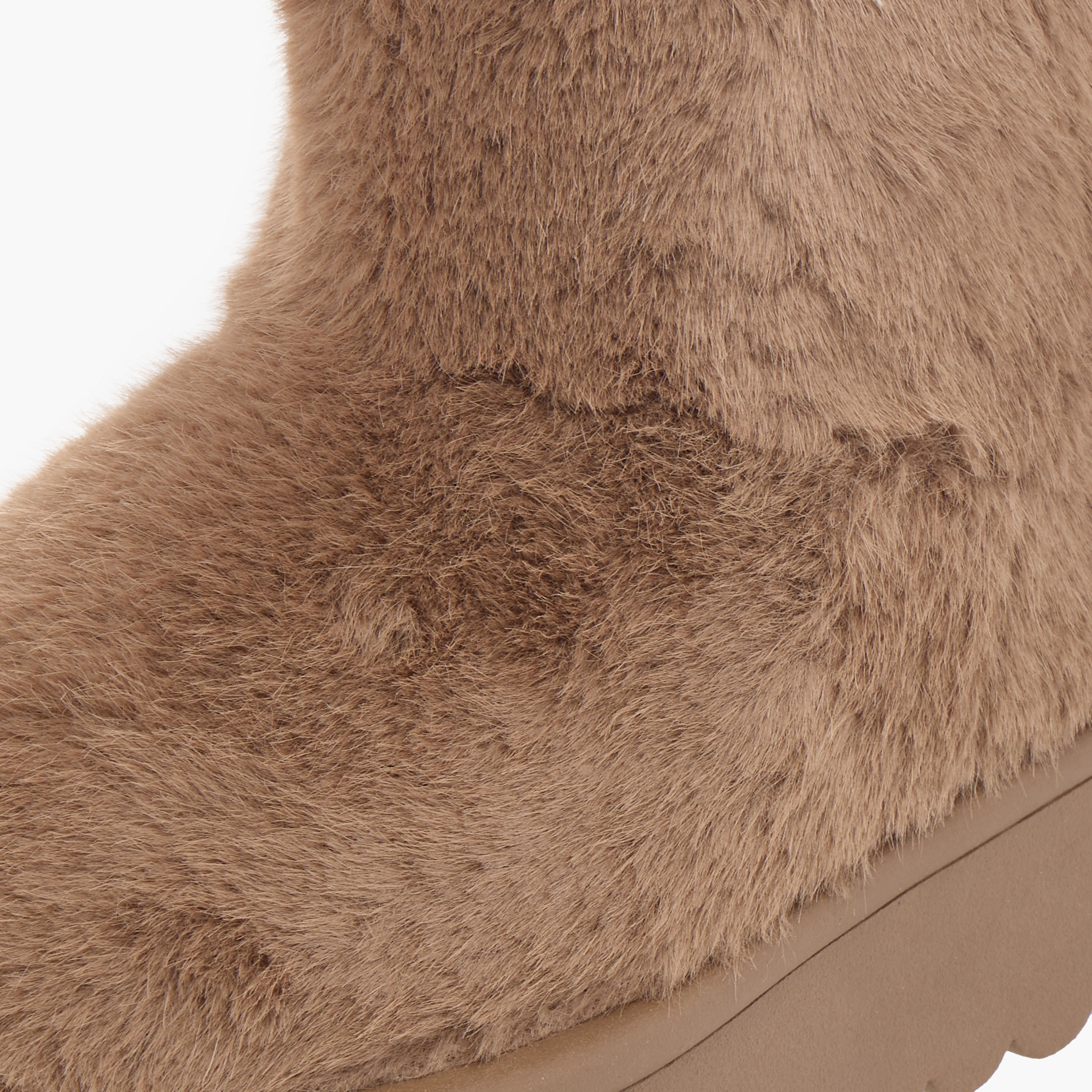 بوت طول الكاحل بارز الملمس سهل الارتداء بكعب بلاتفورم للنساء من سيليست-women-shoes-boots-image-9
