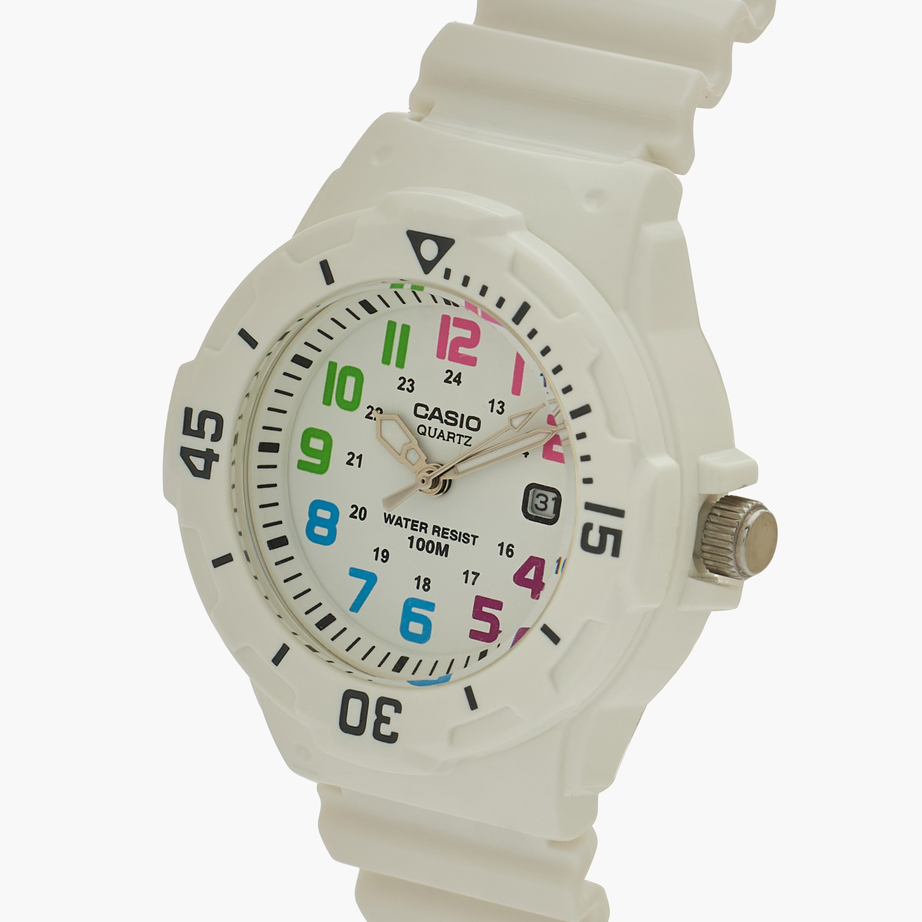 Casio Women's White Analog Resin Strap Watch LRW-200H-7BVDF-women-watchesandjewellery-watches-image-4