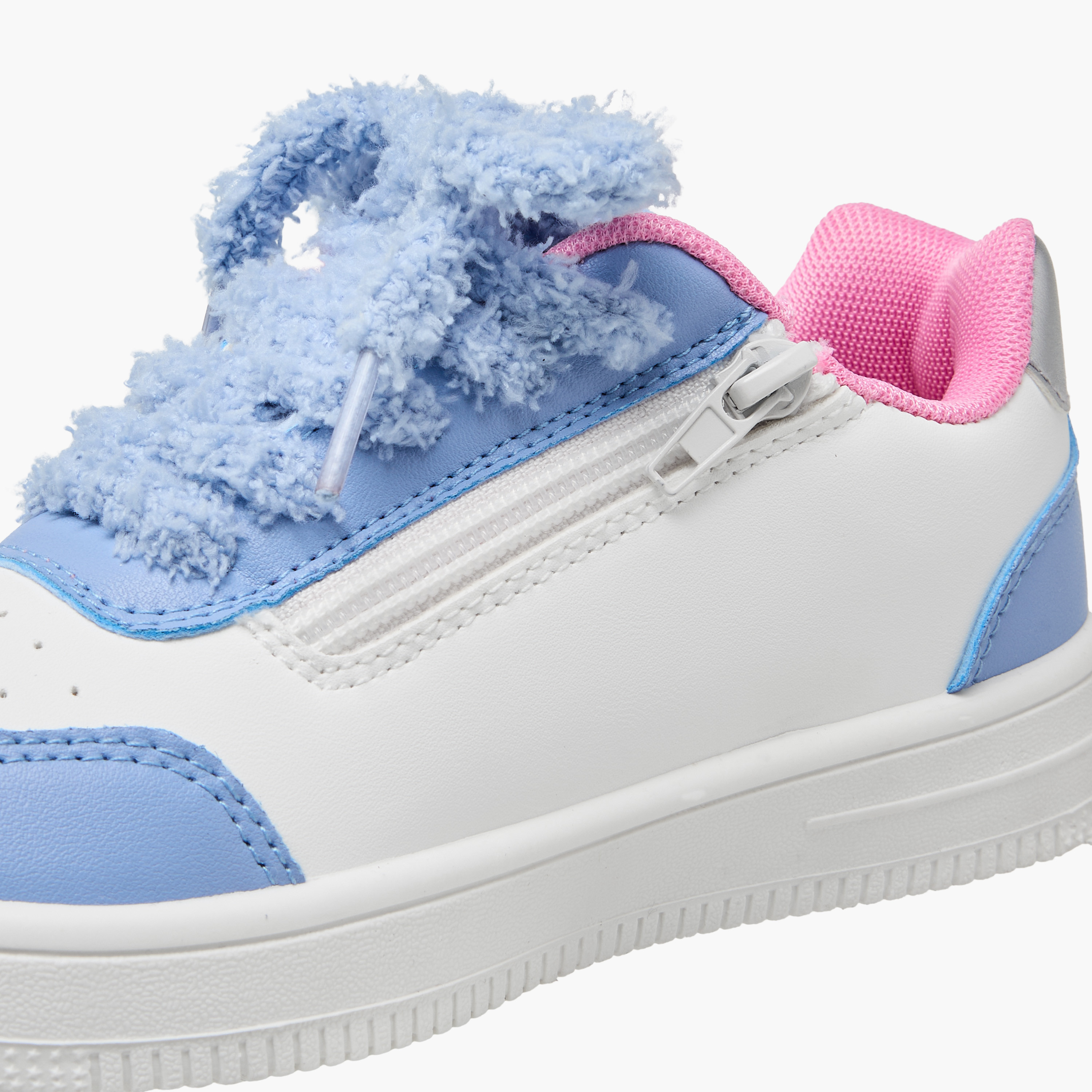 Disney Stitch Print Lace-Up Sneakers-girls-shoes-sneakers-image-5