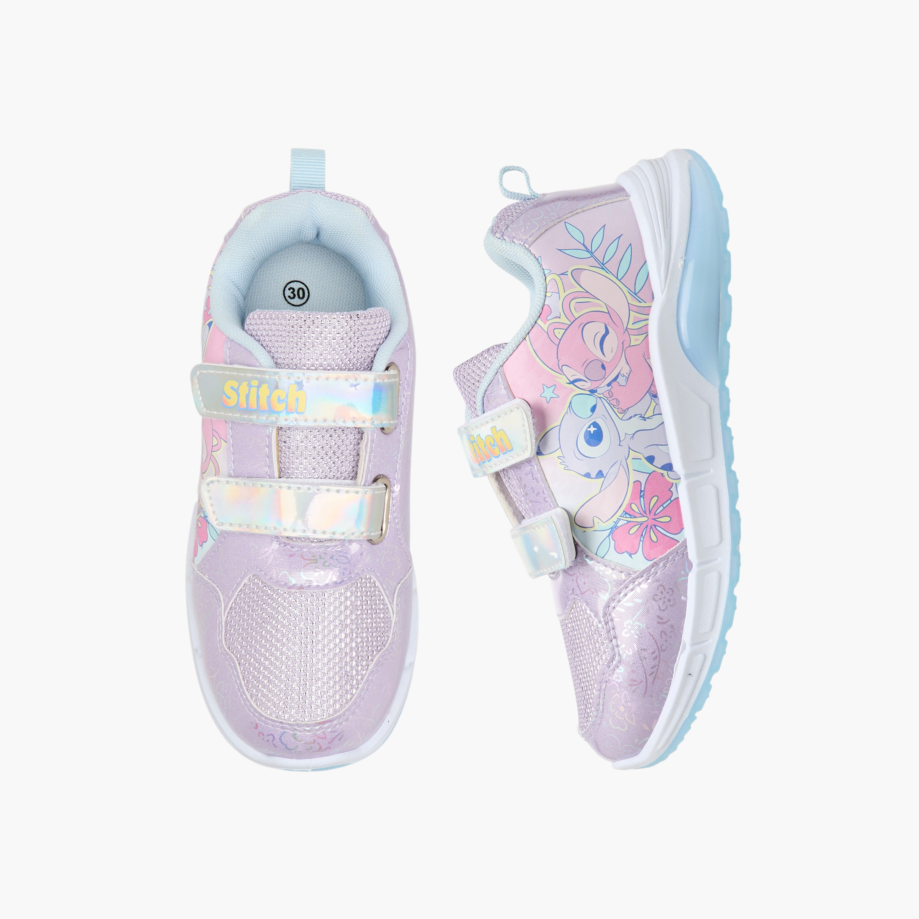 Disney Girls Light-Up Sneakers-girls-shoes-sneakers-image-1