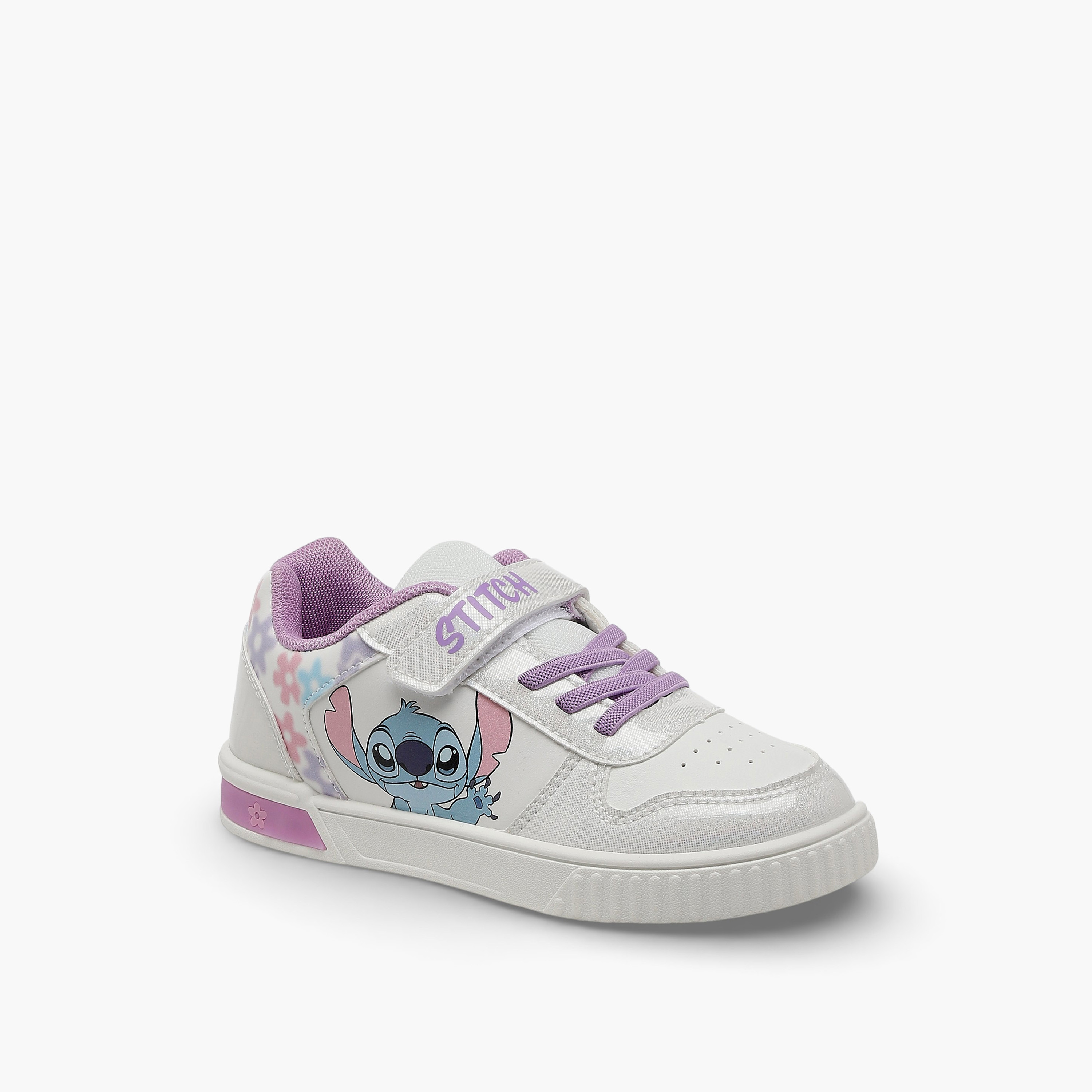 Disney Girls Hook & Loop Ankle Sneakers-girls-shoes-sneakers-image-2