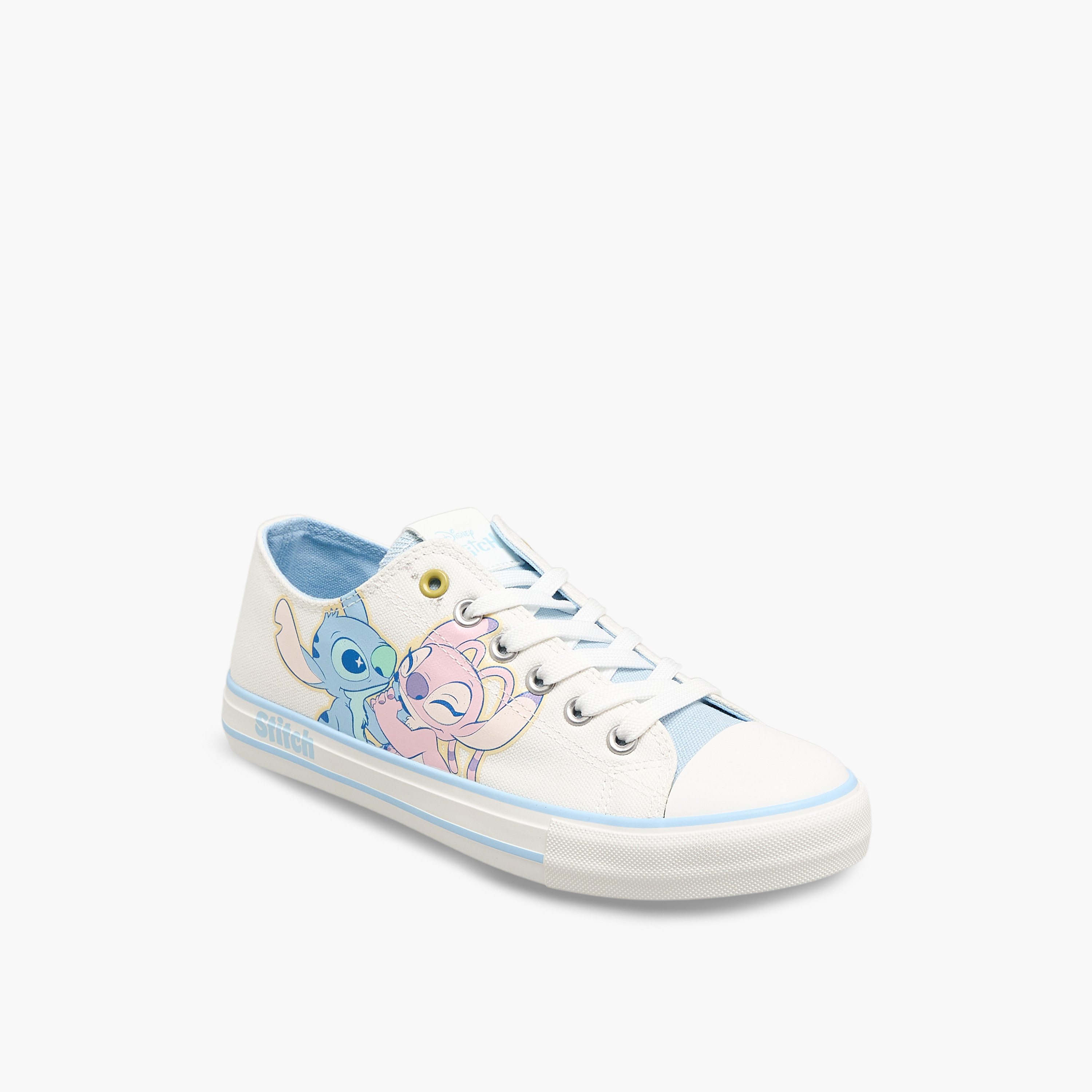 Disney Girls Lace-Up Ankle Sneakers-girls-shoes-sneakers-image-2