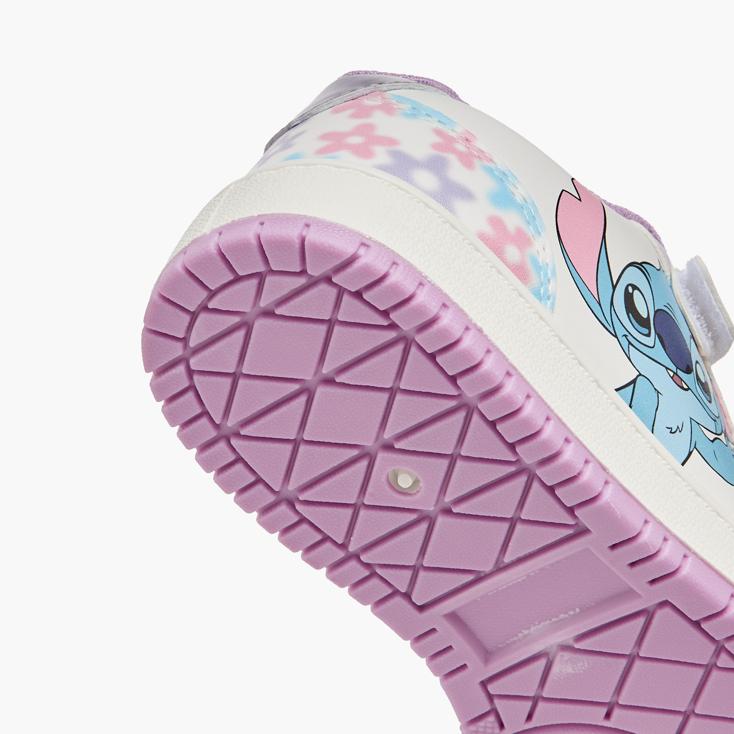 Disney Girls Stitch Print Hook & Loop Sneakers-girls-shoes-sneakers-image-5
