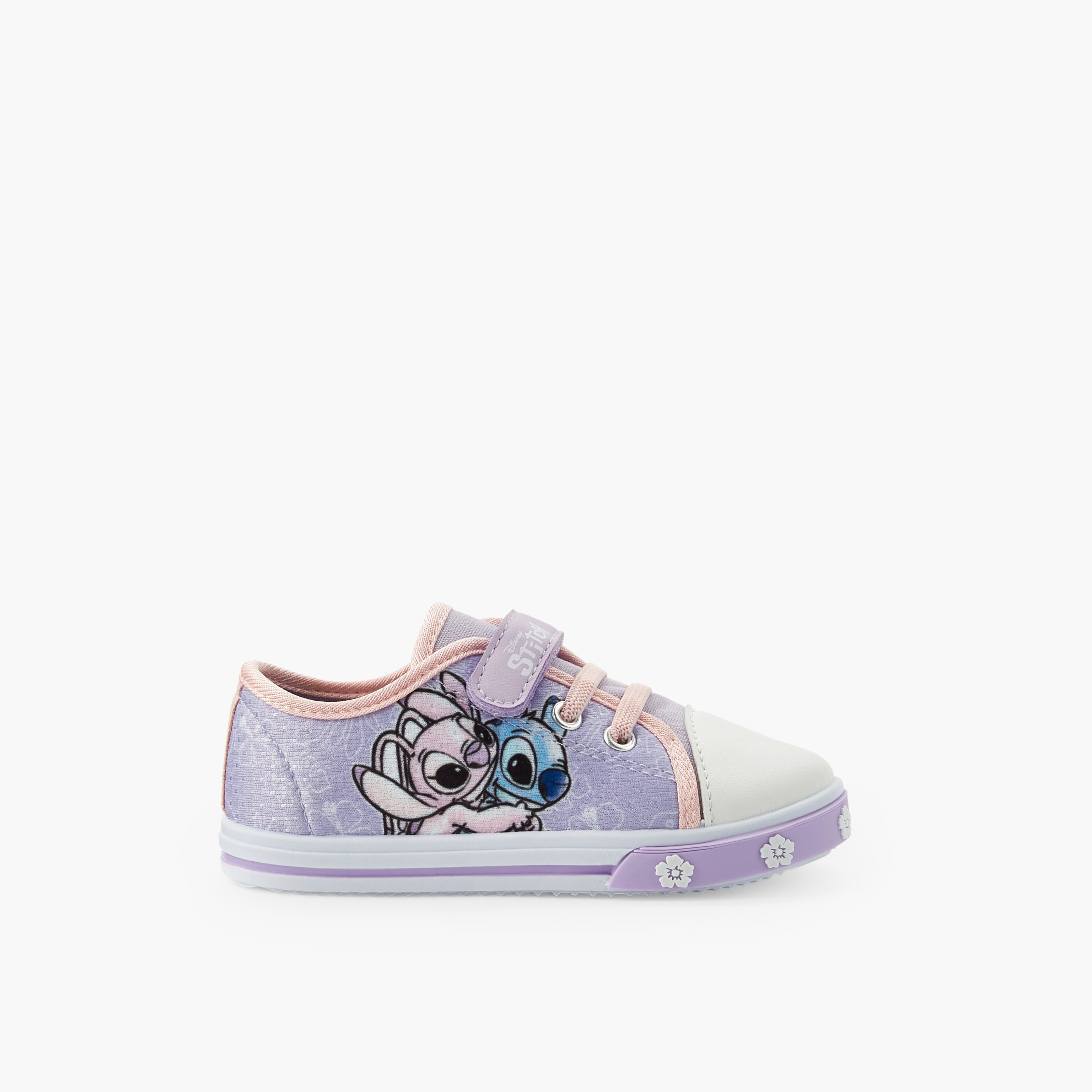 حذاء سنيكرز طول الكاحل بطبعات ستيتش وأنجل للبنات من ديزني-girls-shoes-sneakers-image-3