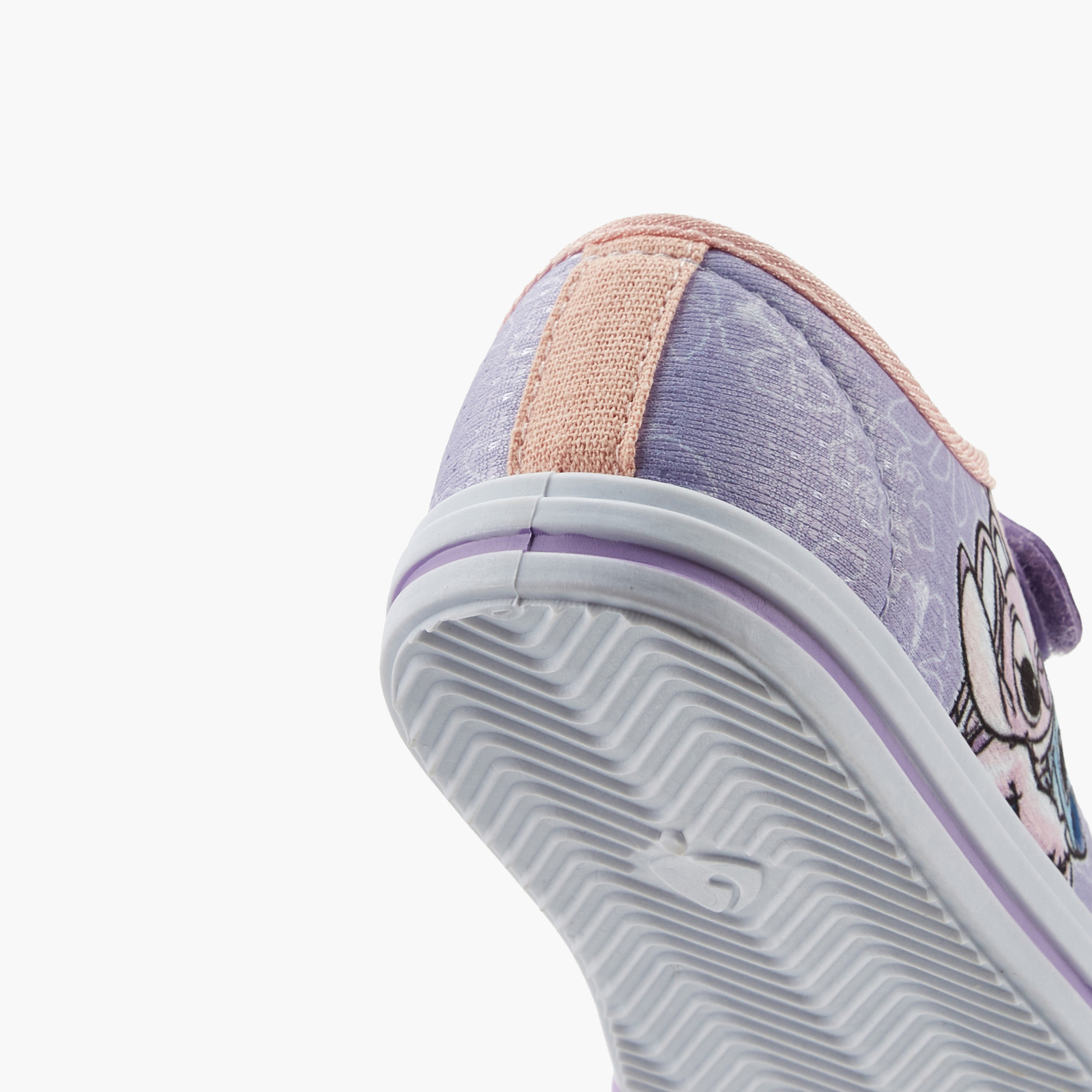 حذاء سنيكرز طول الكاحل بطبعات ستيتش وأنجل للبنات من ديزني-girls-shoes-sneakers-image-5