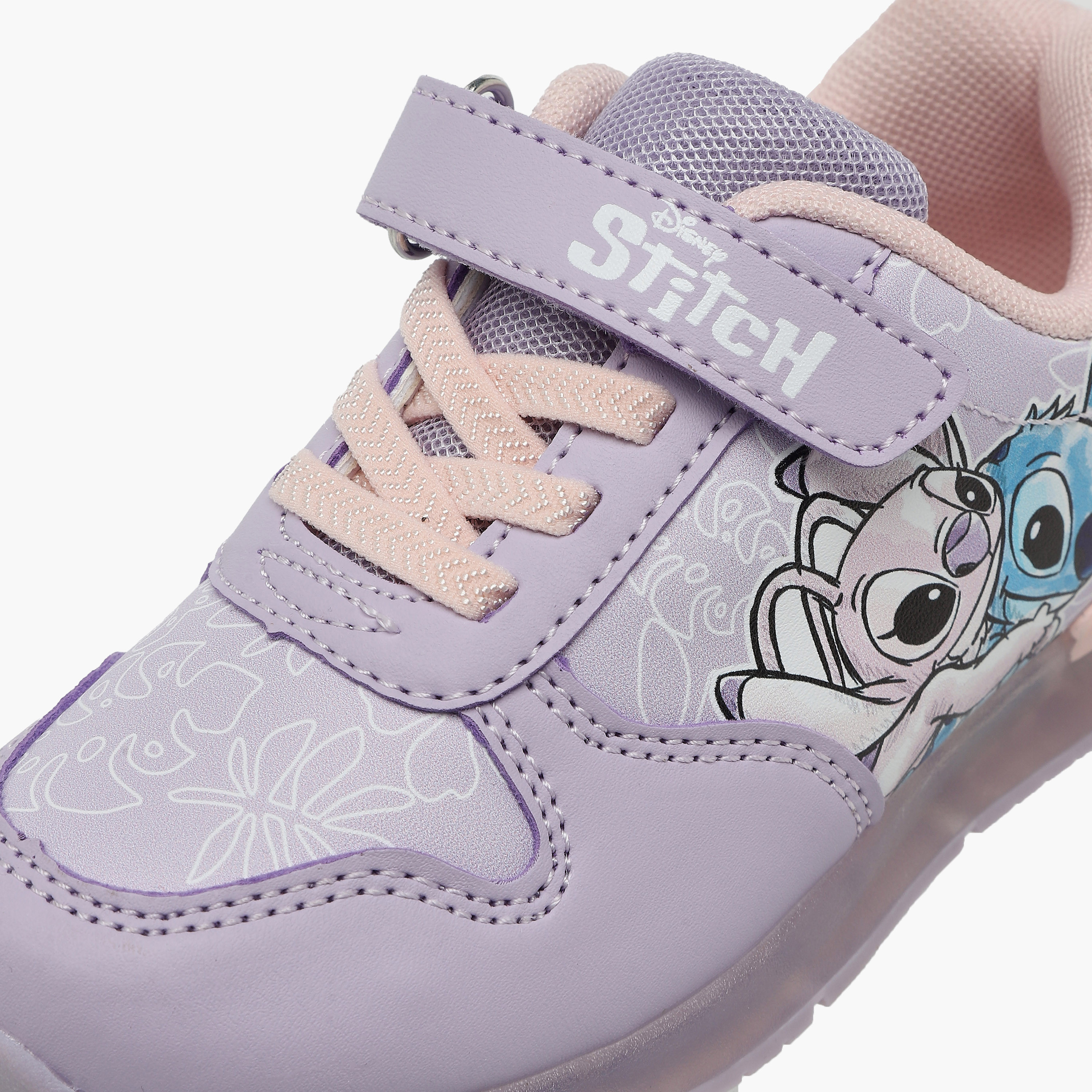 Disney Girls Hook & Loop Ankle Sneakers-girls-shoes-sneakers-image-4