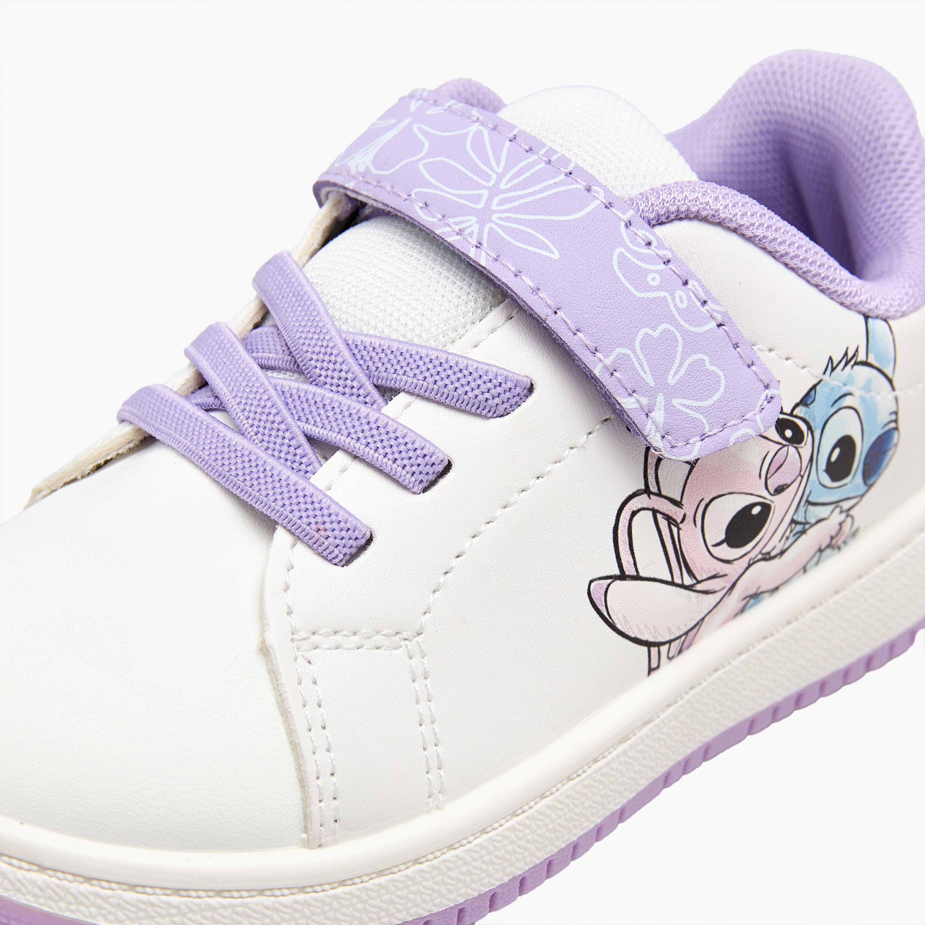Disney Girls Hook & Loop Ankle Sneakers-girls-shoes-sneakers-image-4