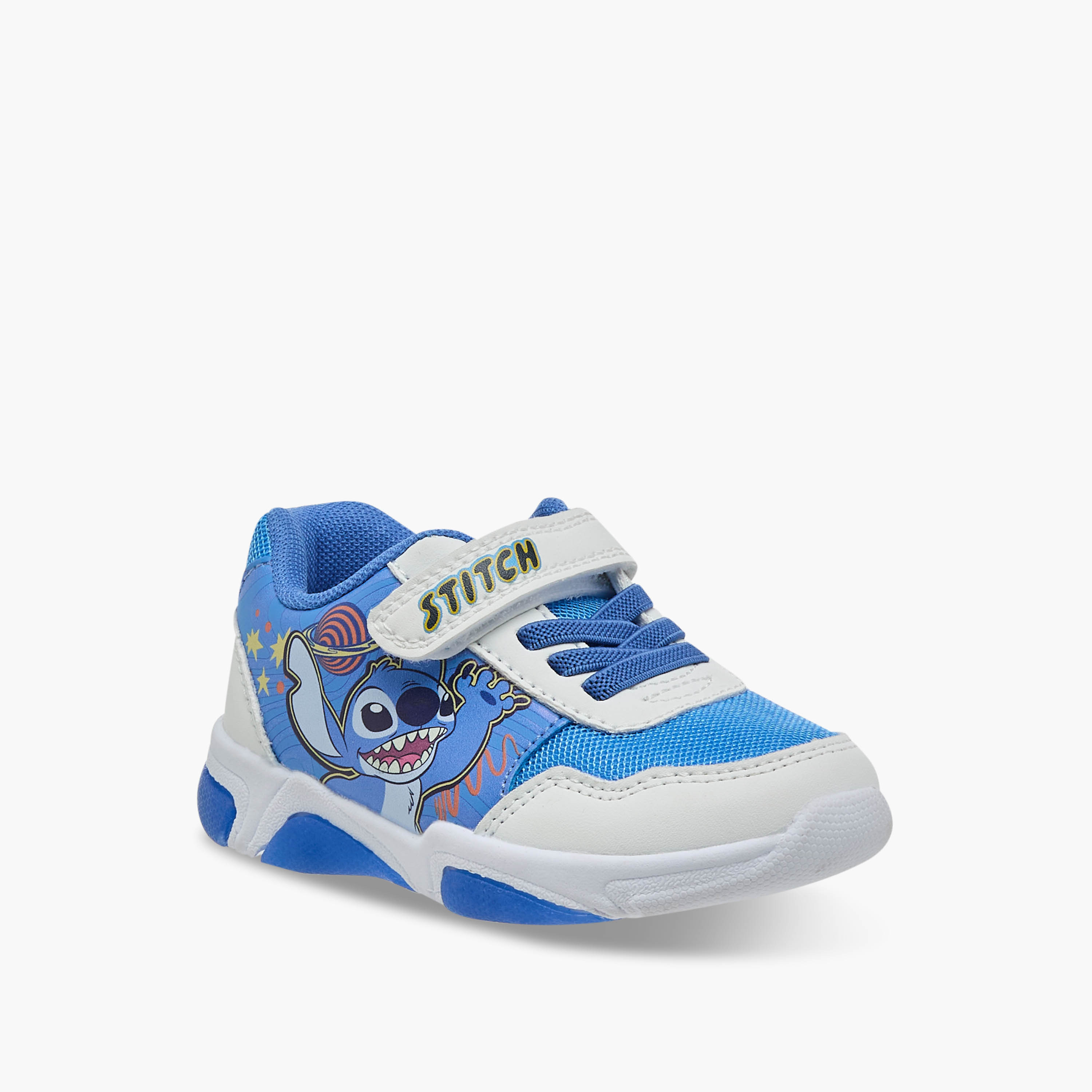 Disney Boys Stitch Light-Up Sneakers-boys-shoes-sneakers-image-2