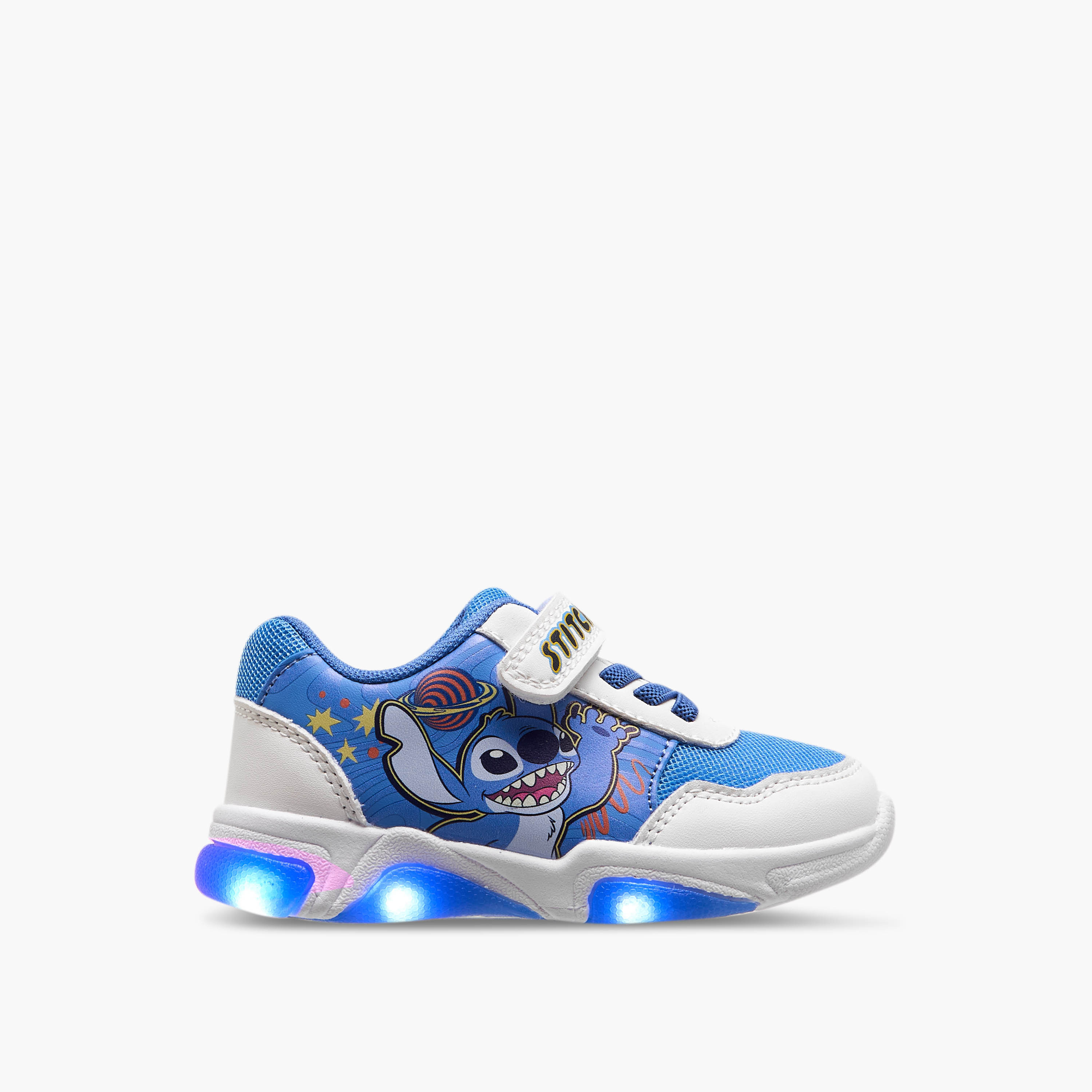 Disney Boys Stitch Light-Up Sneakers-boys-shoes-sneakers-image-4