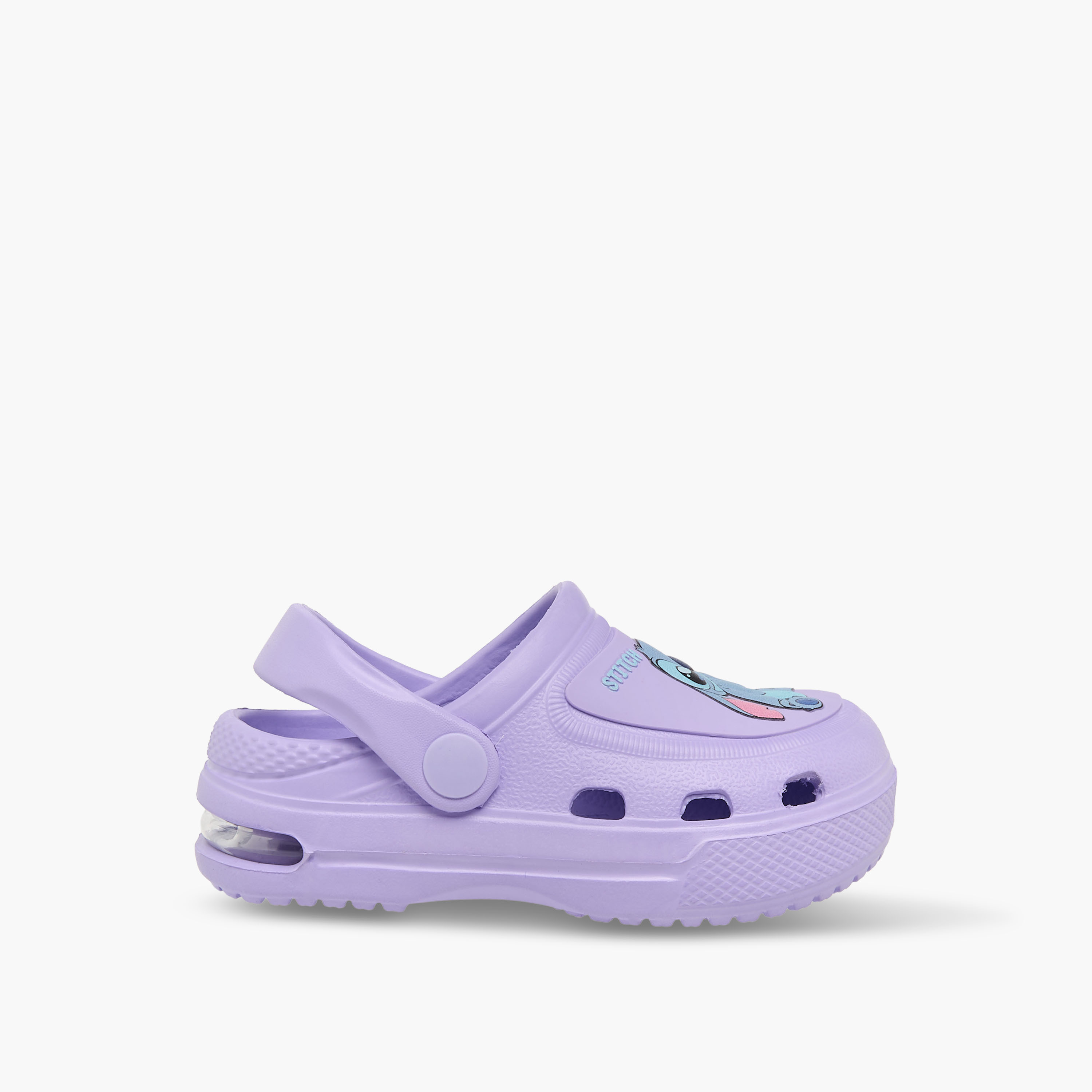 Disney Girls Stitch and Angle Print Clogs-girls-shoes-sandals-image-3