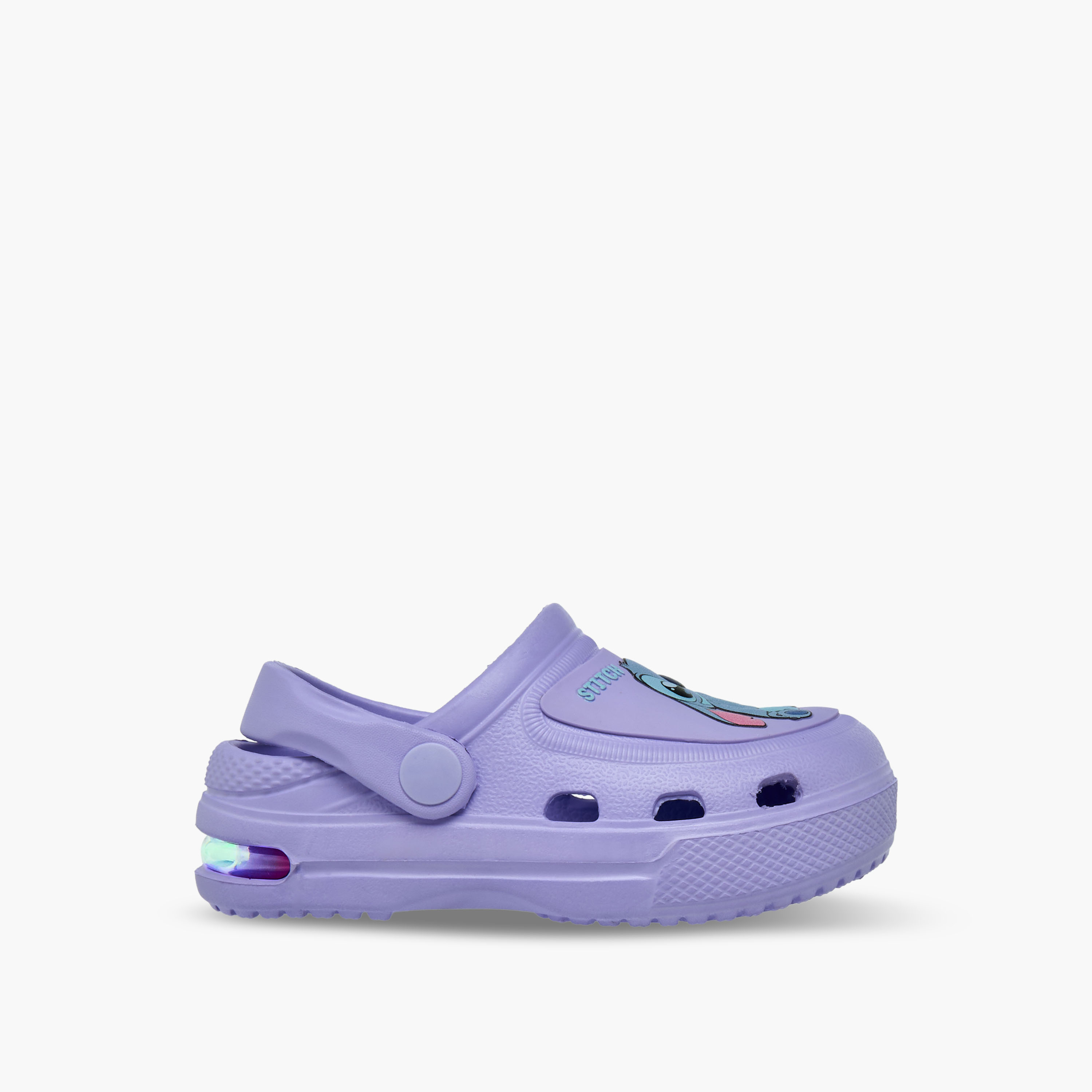 Disney Girls Stitch and Angle Print Clogs-girls-shoes-sandals-image-6