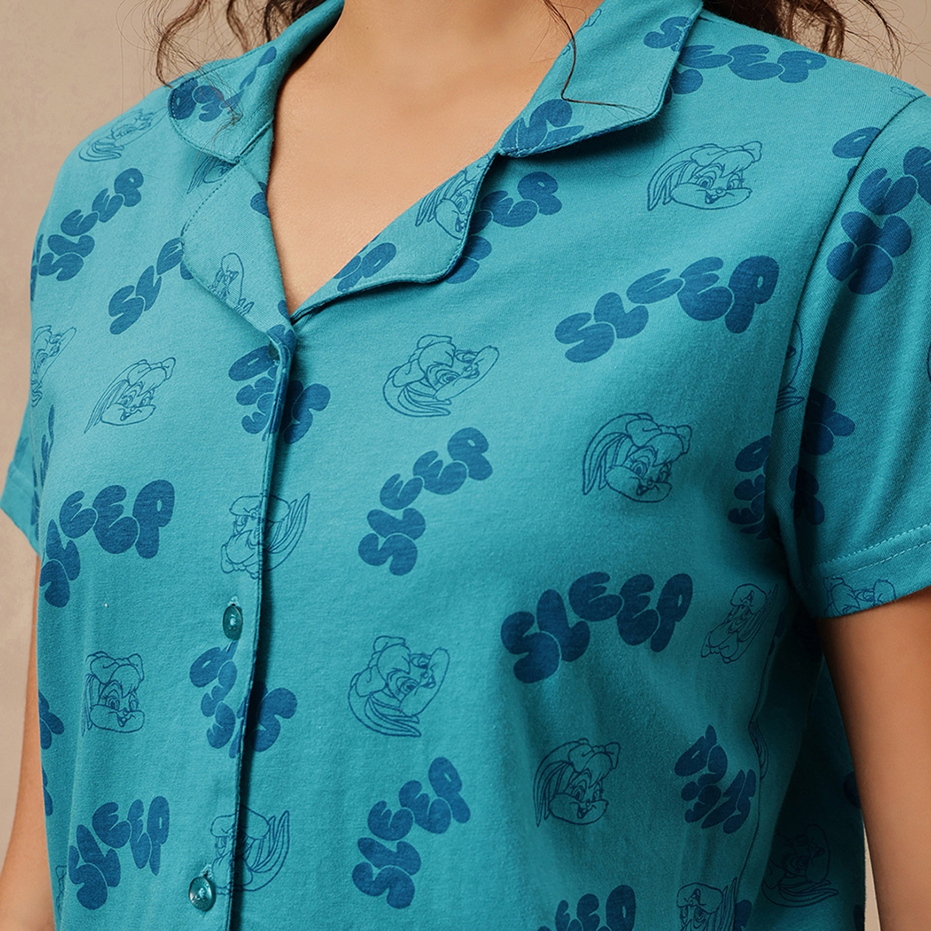 بدلة نوم نسائية "لوني تونز كلاسيك: بيبي لولا" من كلوفيا - قطن 100%-women-clothing-nightwear-pyjamas-longsets-image-13