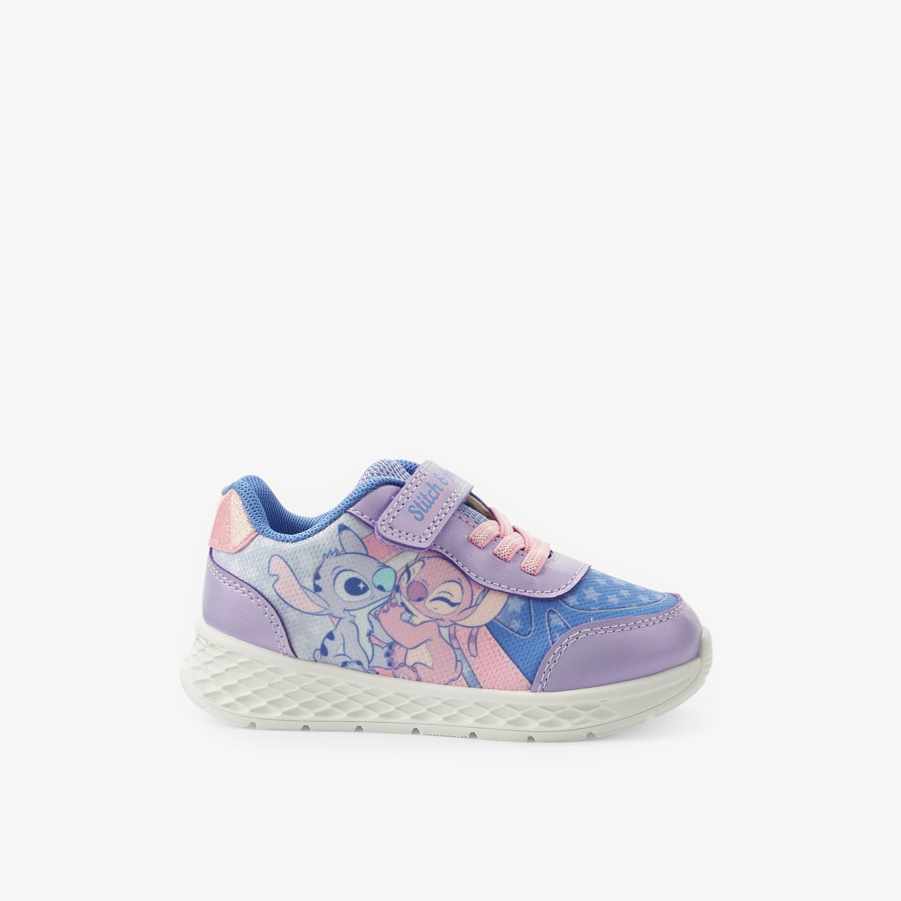 حذاء سنيكرز طول الكاحل بطبعات ستيتش وأنجل للبنات من ديزني-girls-shoes-sneakers-image-3