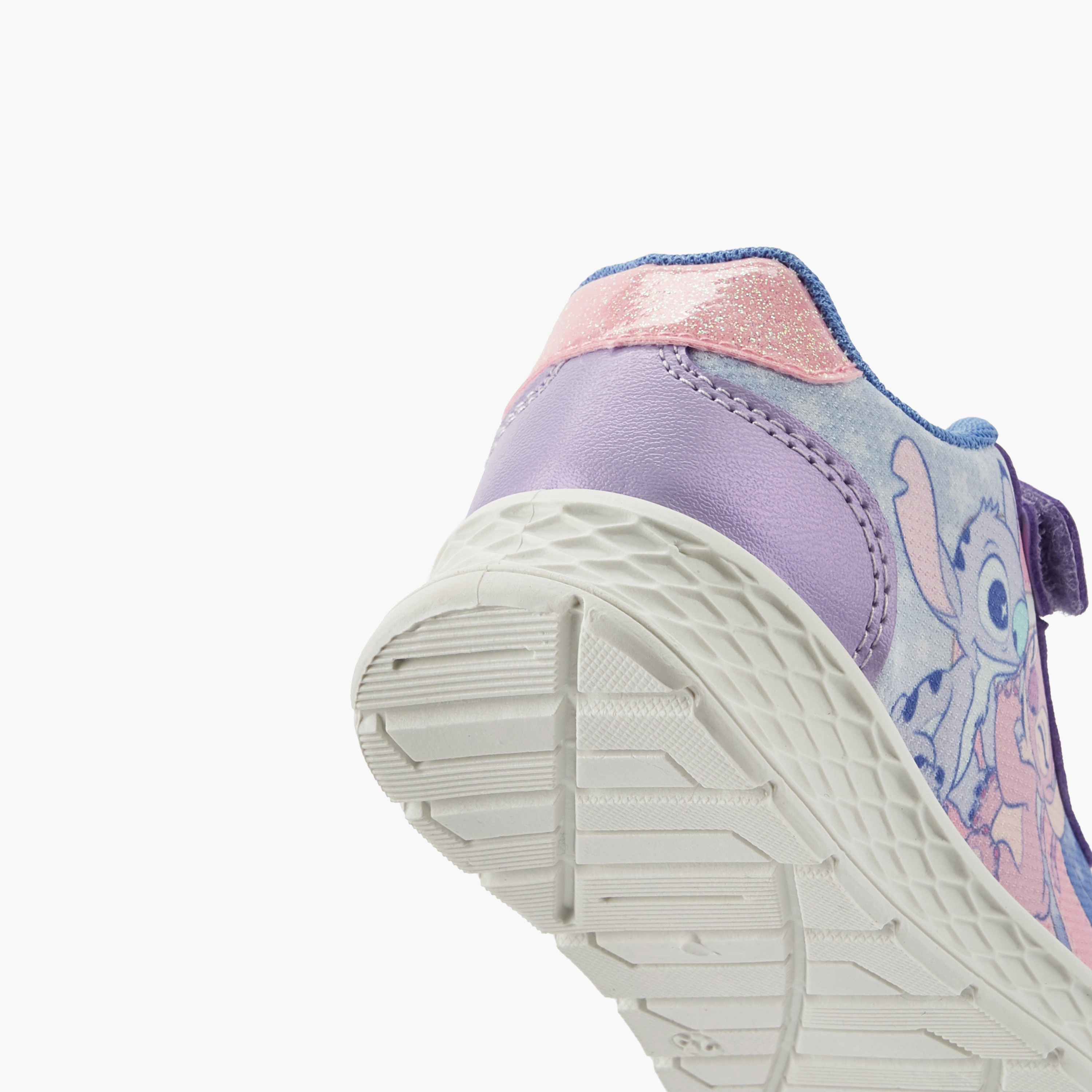 حذاء سنيكرز طول الكاحل بطبعات ستيتش وأنجل للبنات من ديزني-girls-shoes-sneakers-image-5