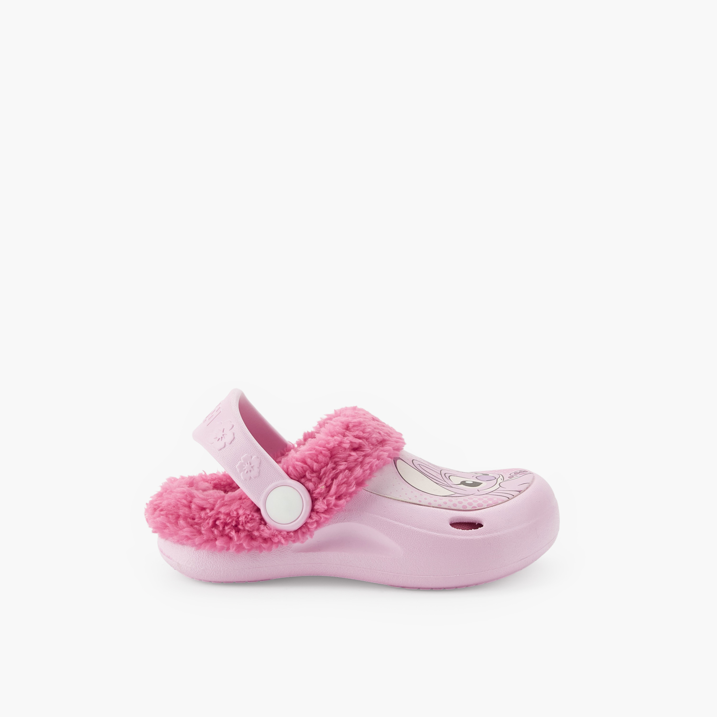 Disney Girls Lilo and Angel Faux Fur Clogs-girls-shoes-flipflopsandslides-image-3