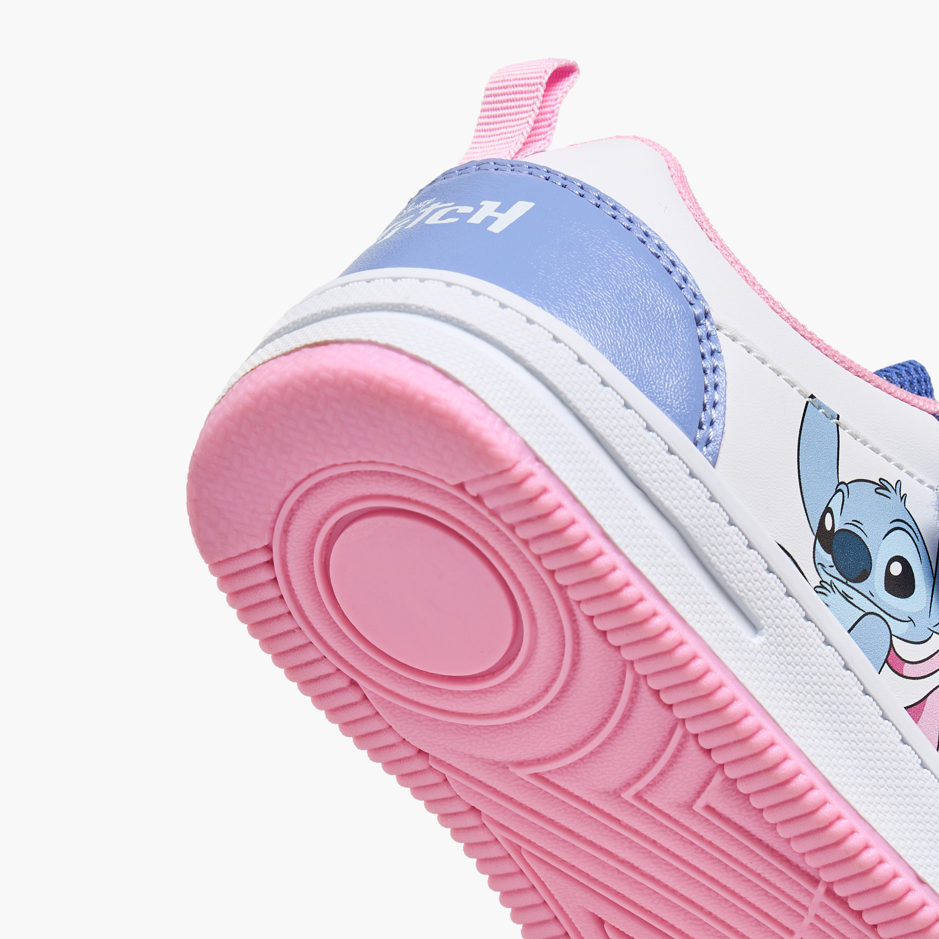حذاء سنيكرز بكاحل وشريط إغلاق بطبعة ستيتش وأنجل للبنات من ديزني-girls-shoes-sneakers-image-5