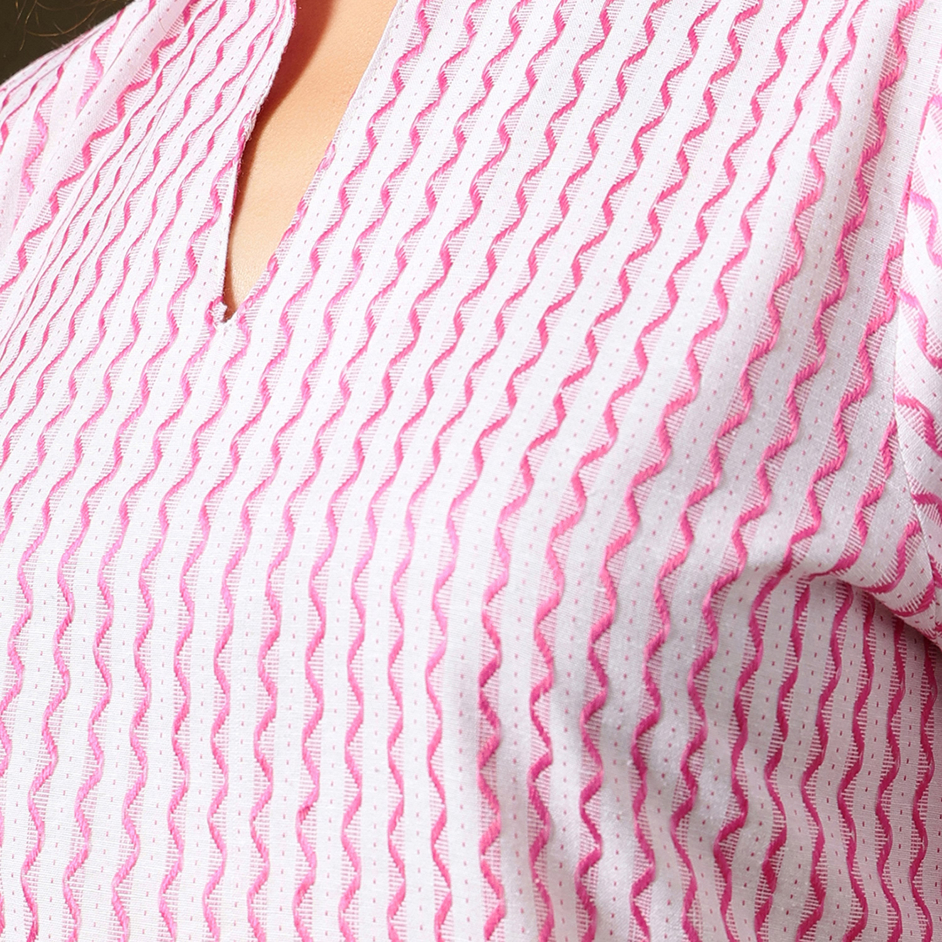 طقم توب كورتا وشورت نسائي مطبوع من كلوفيا - قطن-women-clothing-nightwear-pyjamas-shortsets-image-2