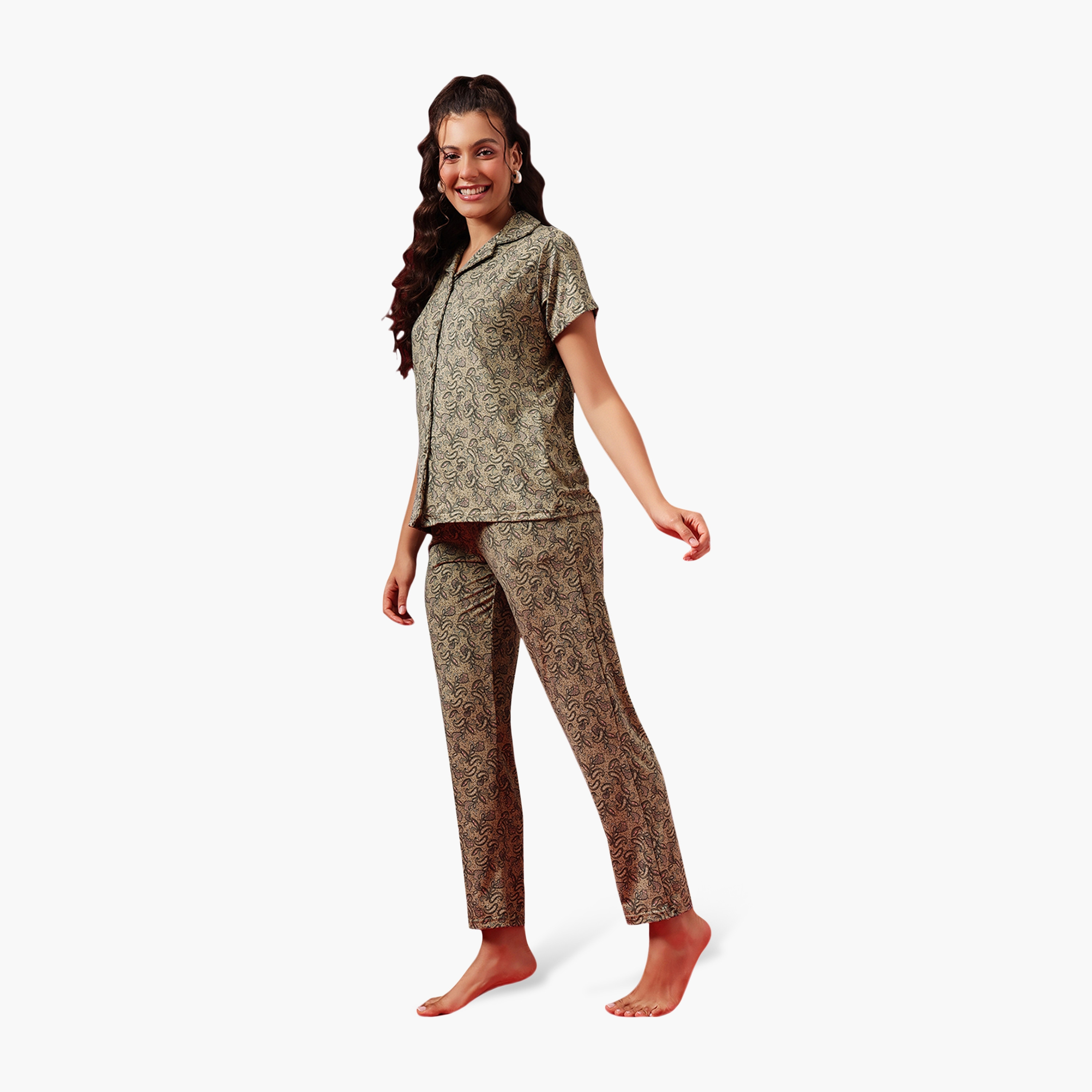 بدلة نوم نسائية بطبعة بيزلي فائقة النعومة وأزرار من كلوفيا-women-clothing-nightwear-pyjamas-longsets-image-10