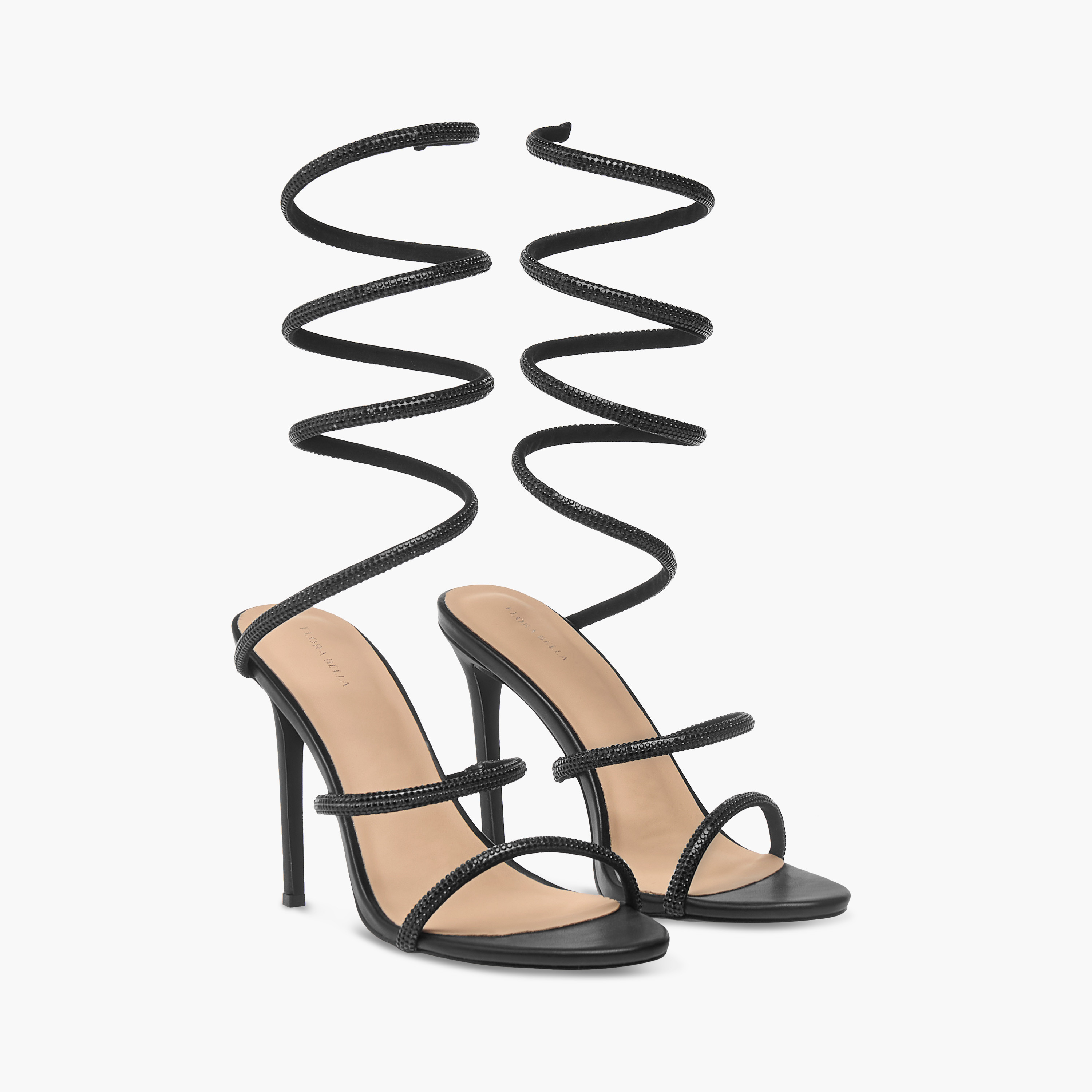 Flora Bella Embellished Gladiator Sandals with Stiletto Heels-women-shoes-sandals-heeled-image-1