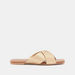 Celeste Women's Slip-On Sandals with Cross-Over Padded Straps-Women%27s Flat Sandals-thumbnailMobile-0