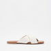 Celeste Women's Slip-On Sandals with Cross-Over Padded Straps-Women%27s Flat Sandals-thumbnailMobile-0