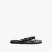 Haadana Textured Slip-On Thong Sandals-Women%27s Flat Sandals-thumbnailMobile-1