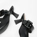 Celeste Women's Slip-On Mules with Block Heels and Buckle Detail-Women%27s Heel Shoes-thumbnailMobile-3