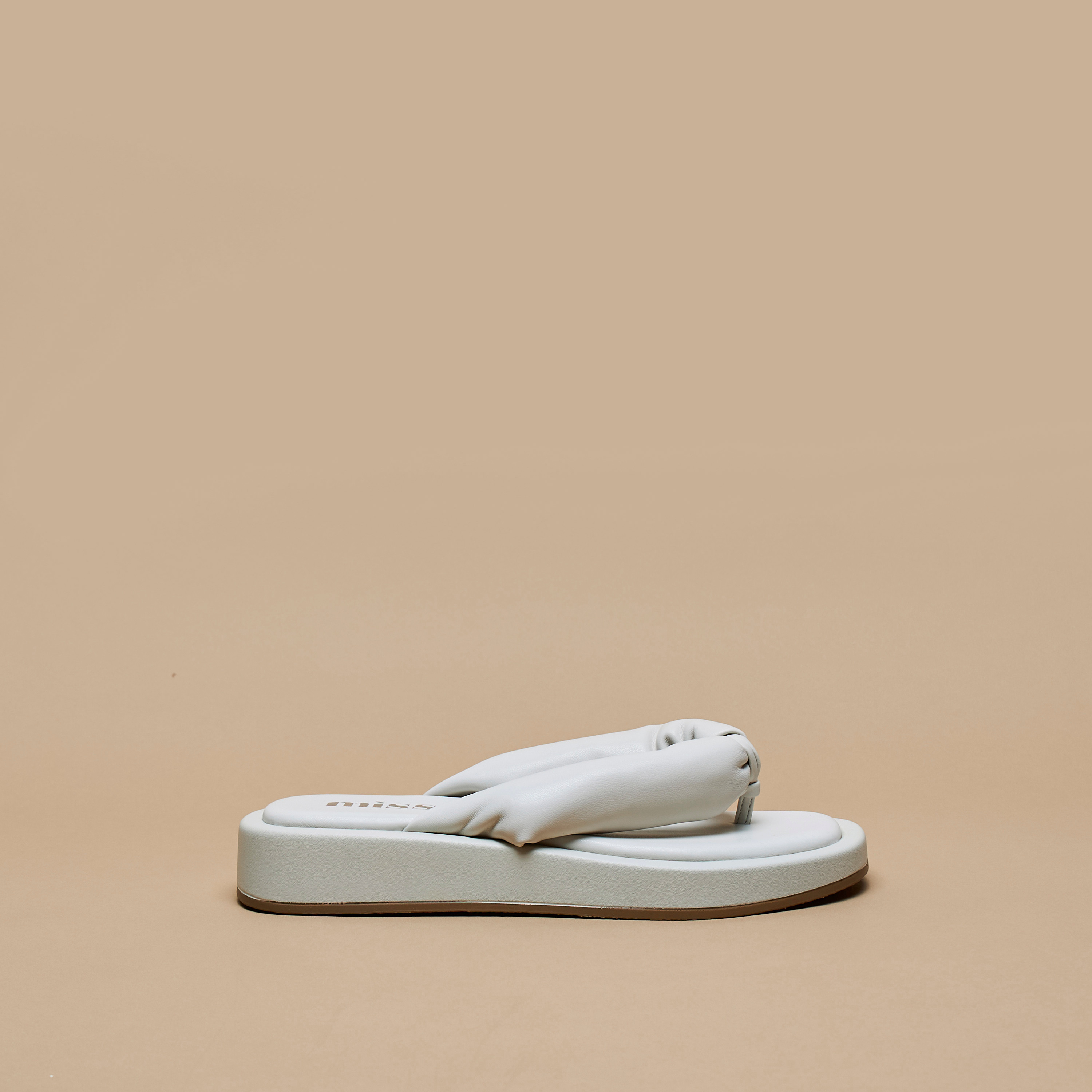 White on sale flatform sandals