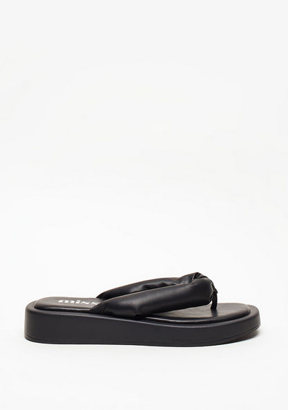 Missy Solid Slip-On Flatform Sandals-Women%27s Heel Sandals-image-0