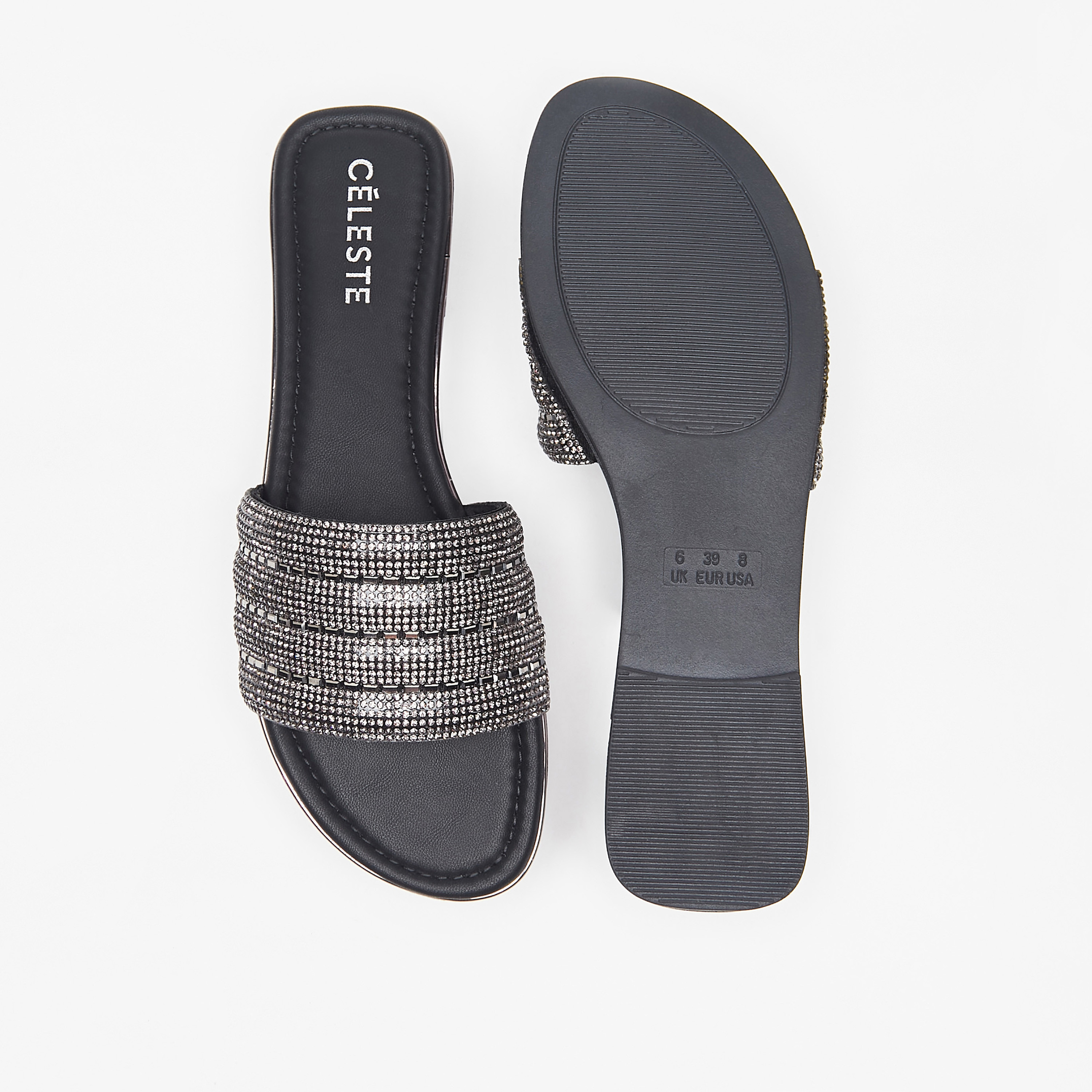 صندل خفيف سهل الارتداء ومزين للنساء من سيليست-women-shoes-flats-sandals-image-3