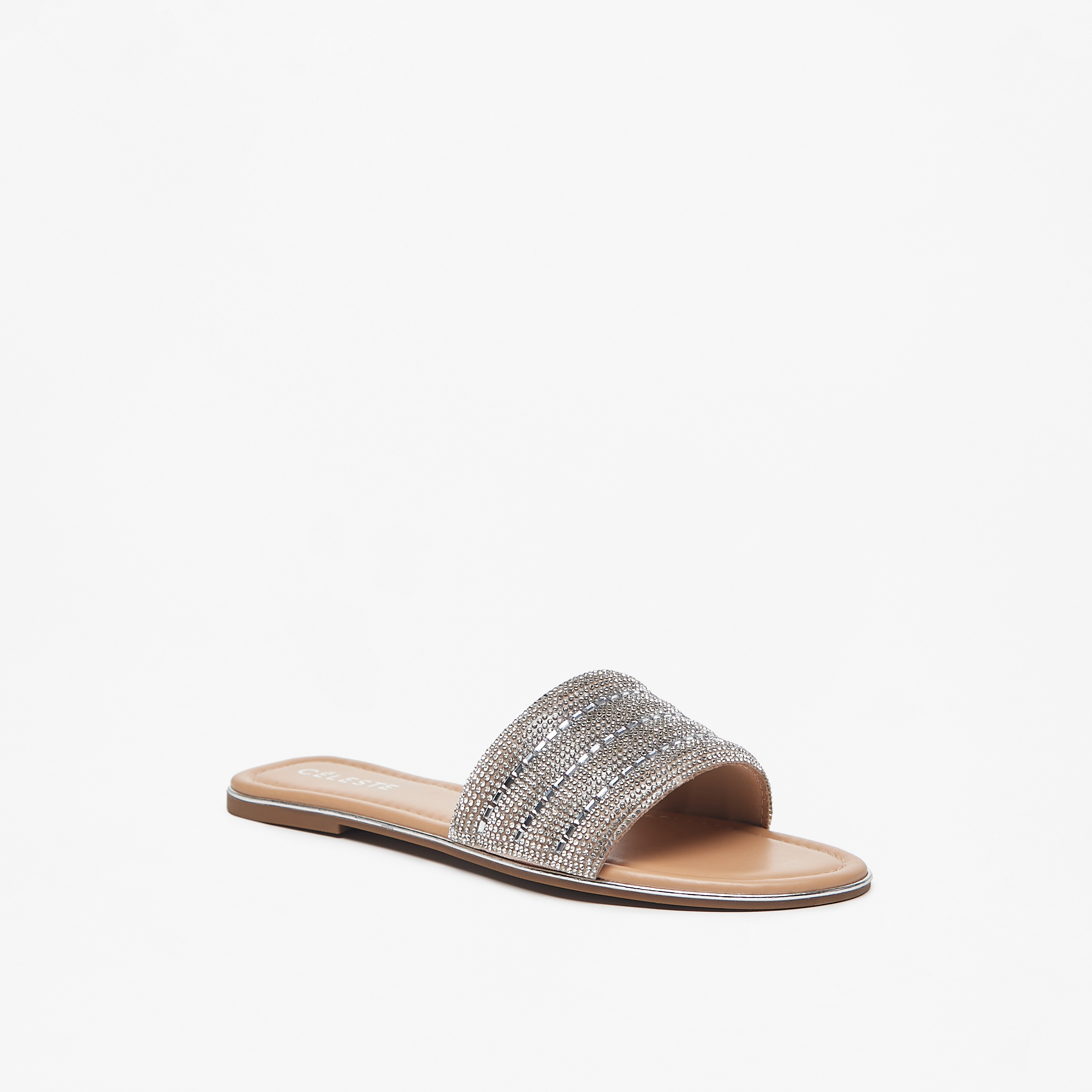 صندل خفيف سهل الارتداء ومزين للنساء من سيليست-women-shoes-flats-sandals-image-6